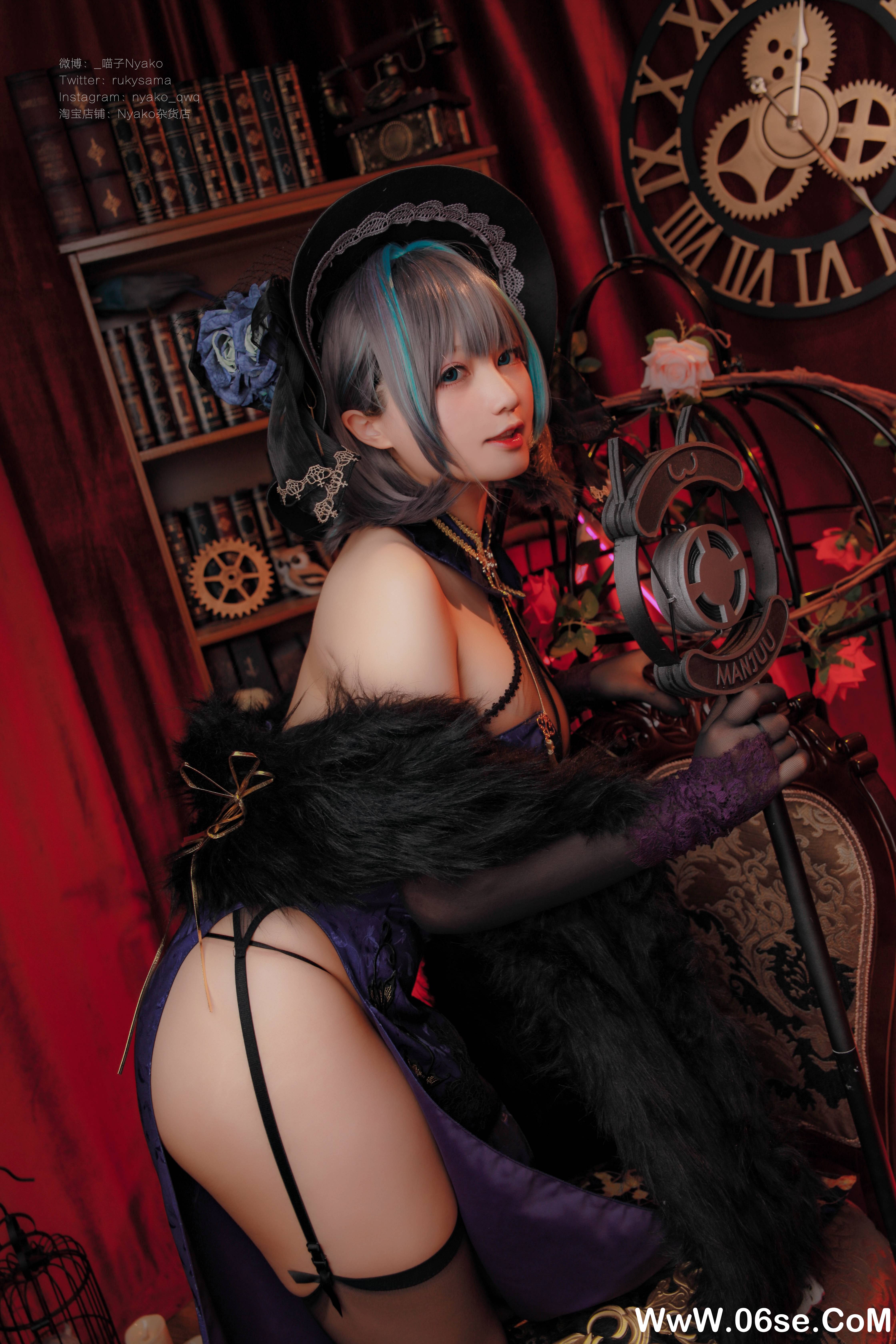 图片[22]-Nyako喵子 NO.031 — 柴郡 [48P315M]-六色网