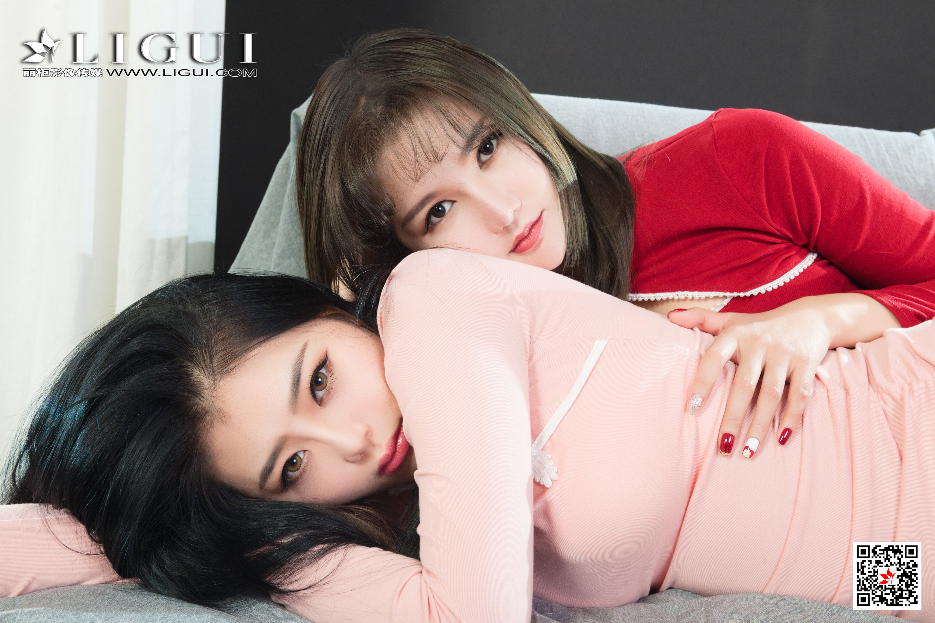 图片[46]-[Ligui丽柜] 2021.07.23 网络丽人 Model 小智贤&文芮-六色网