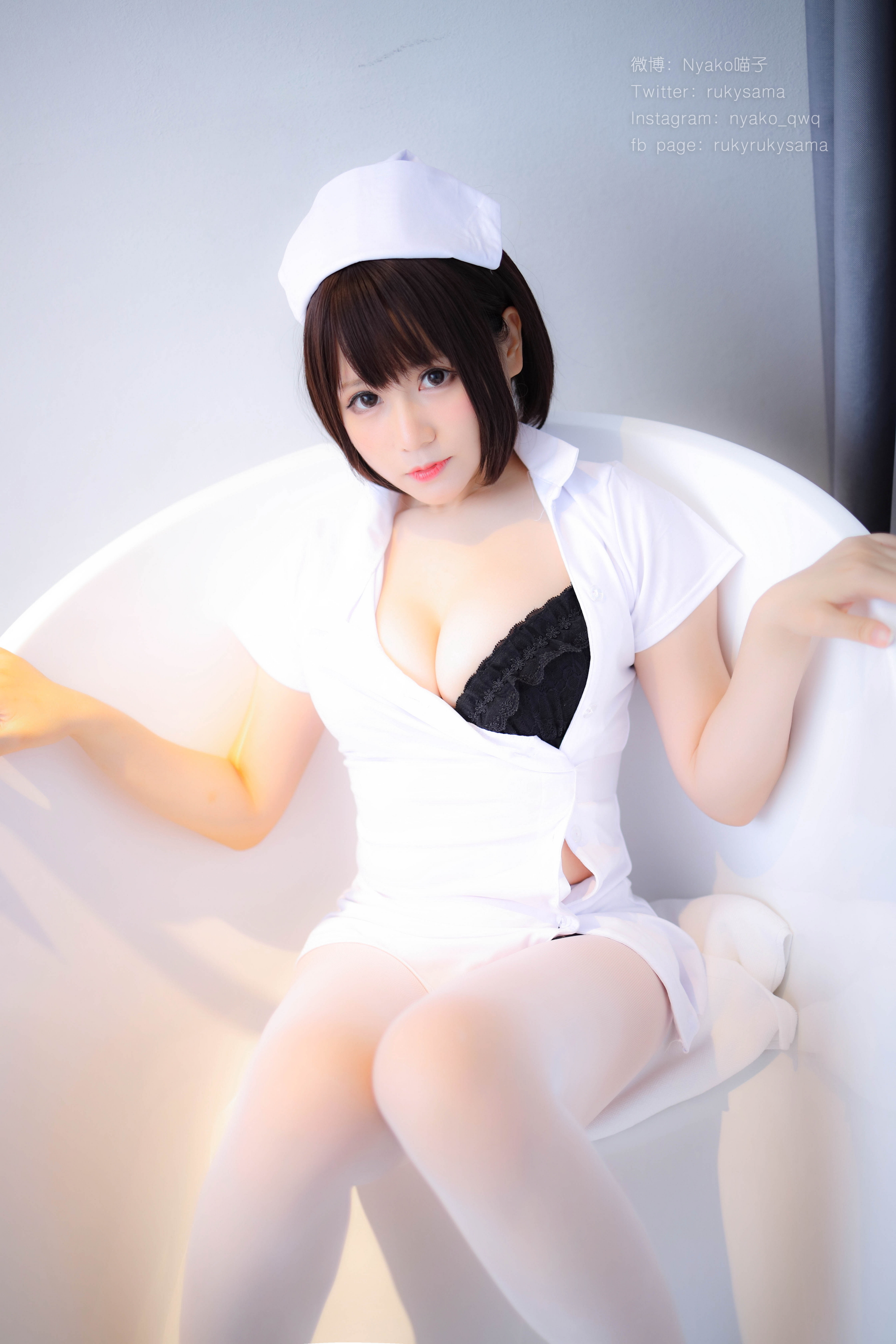 图片[41]-Nyako喵子 NO.002 – 护士服[155P+4V865M]-六色网