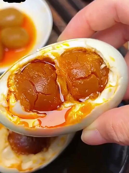 新鲜烤海鸭蛋,吃货别错过