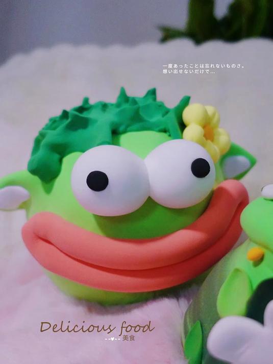 谁还没有用粘土做过蛋糕，快去试试！