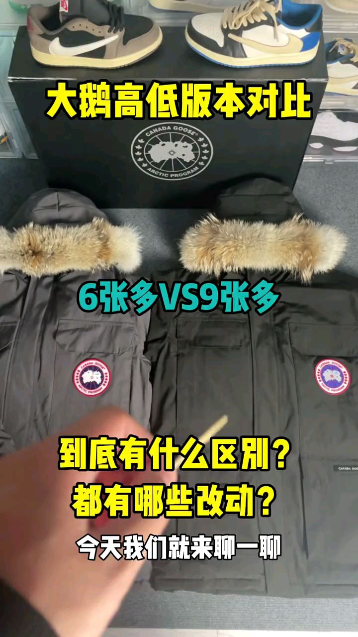 大鹅羽绒服版本对比