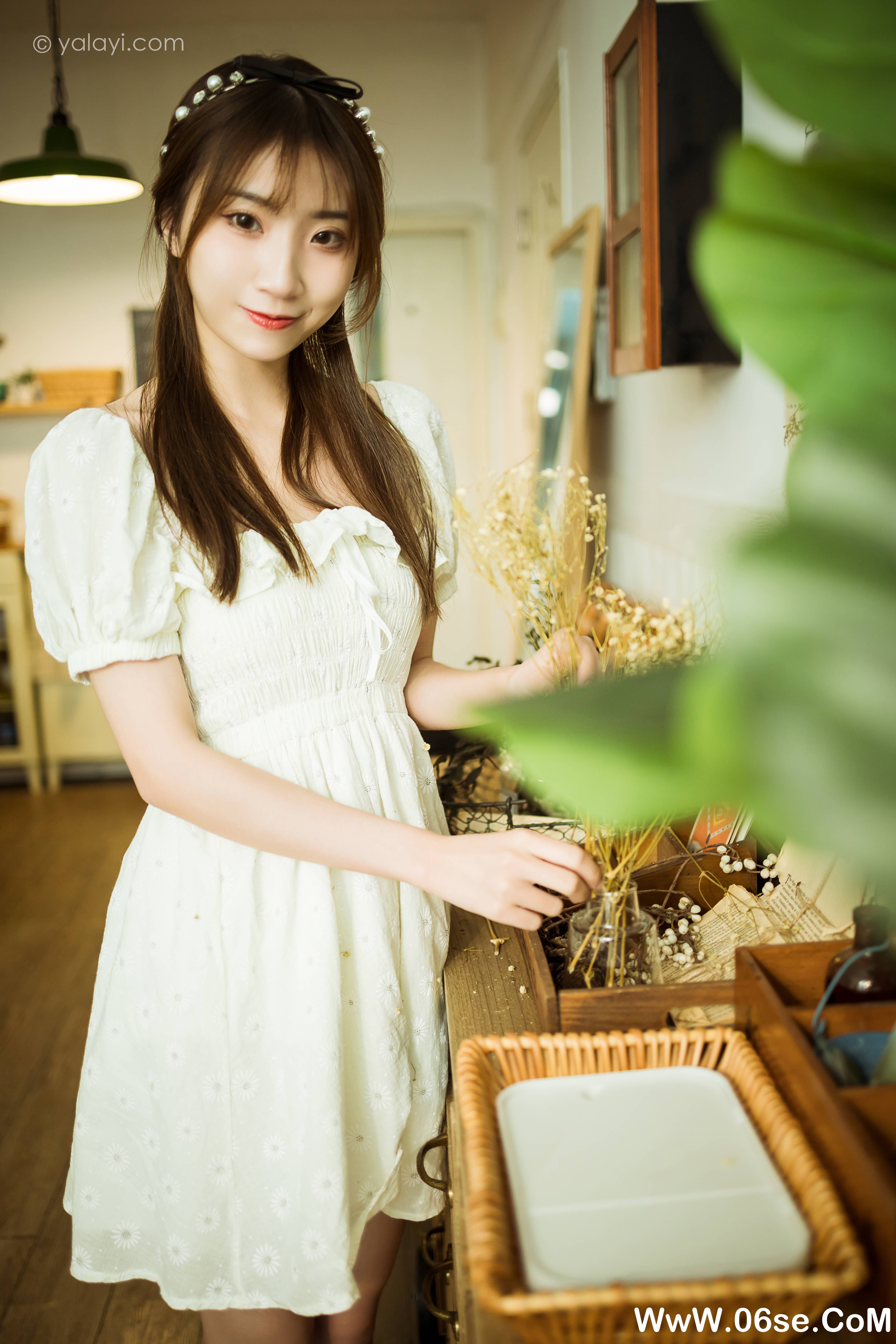 图片[8]-[YALAYI雅拉伊] 2020.11.17 NO.727 小乔《甜美女友爱花艺》[32P+1P398M]-六色网