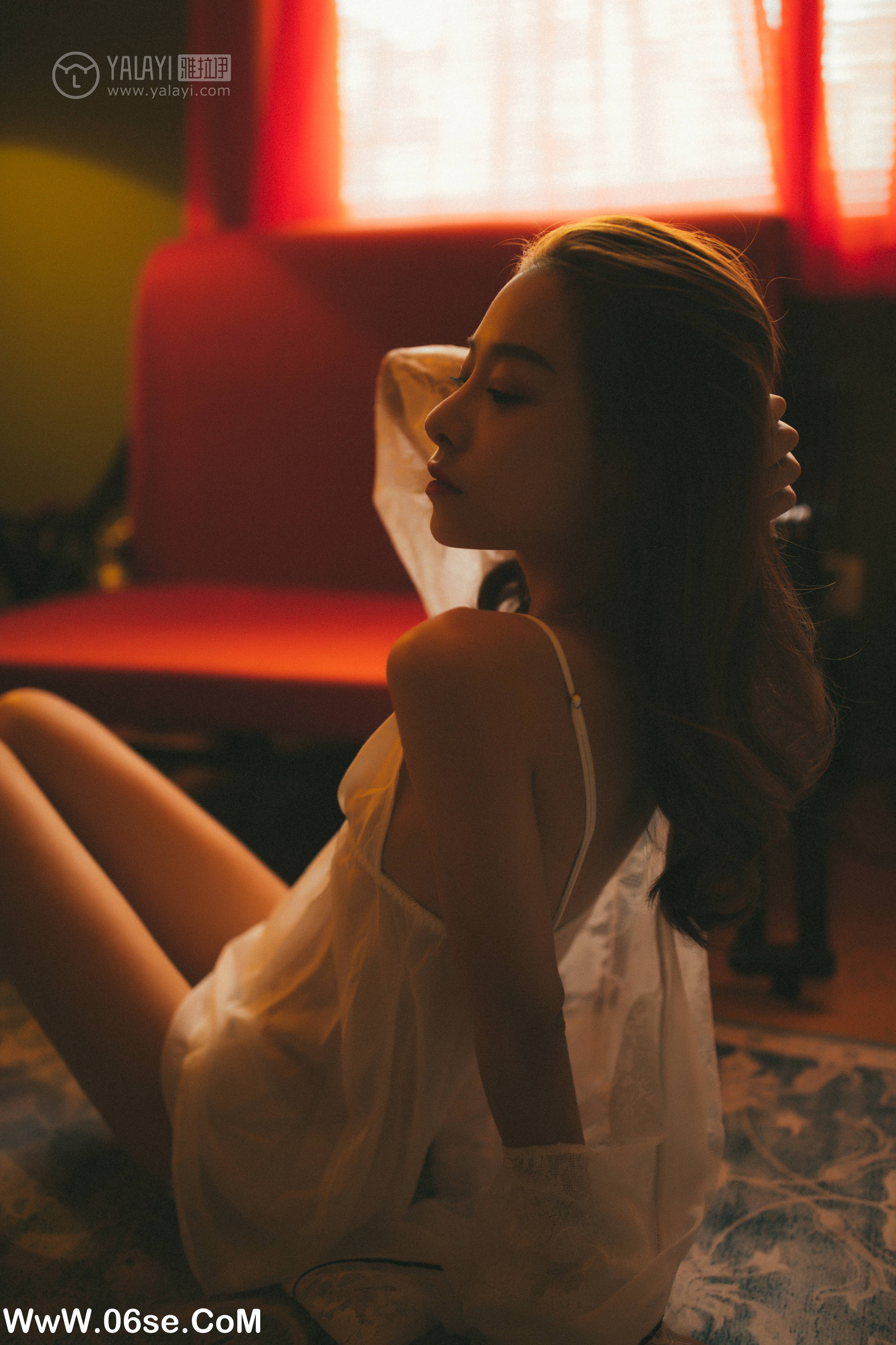 图片[38]-[YALAYI雅拉伊] NO.116 我在等你 倩微微-六色网