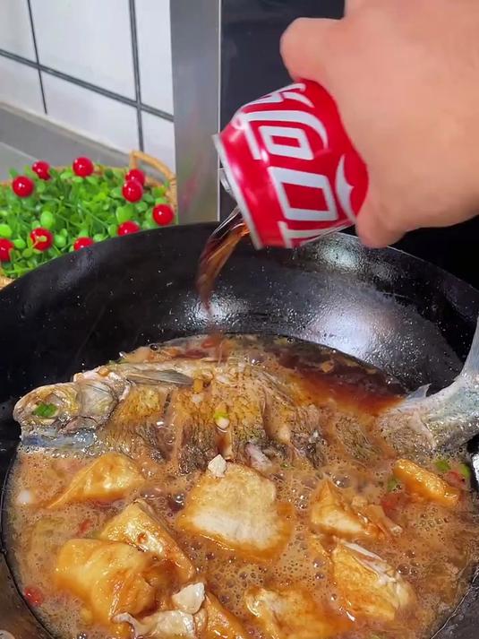球球你了 家里谁做饭就把这个发给谁看 红烧鱼这样做真的很好吃