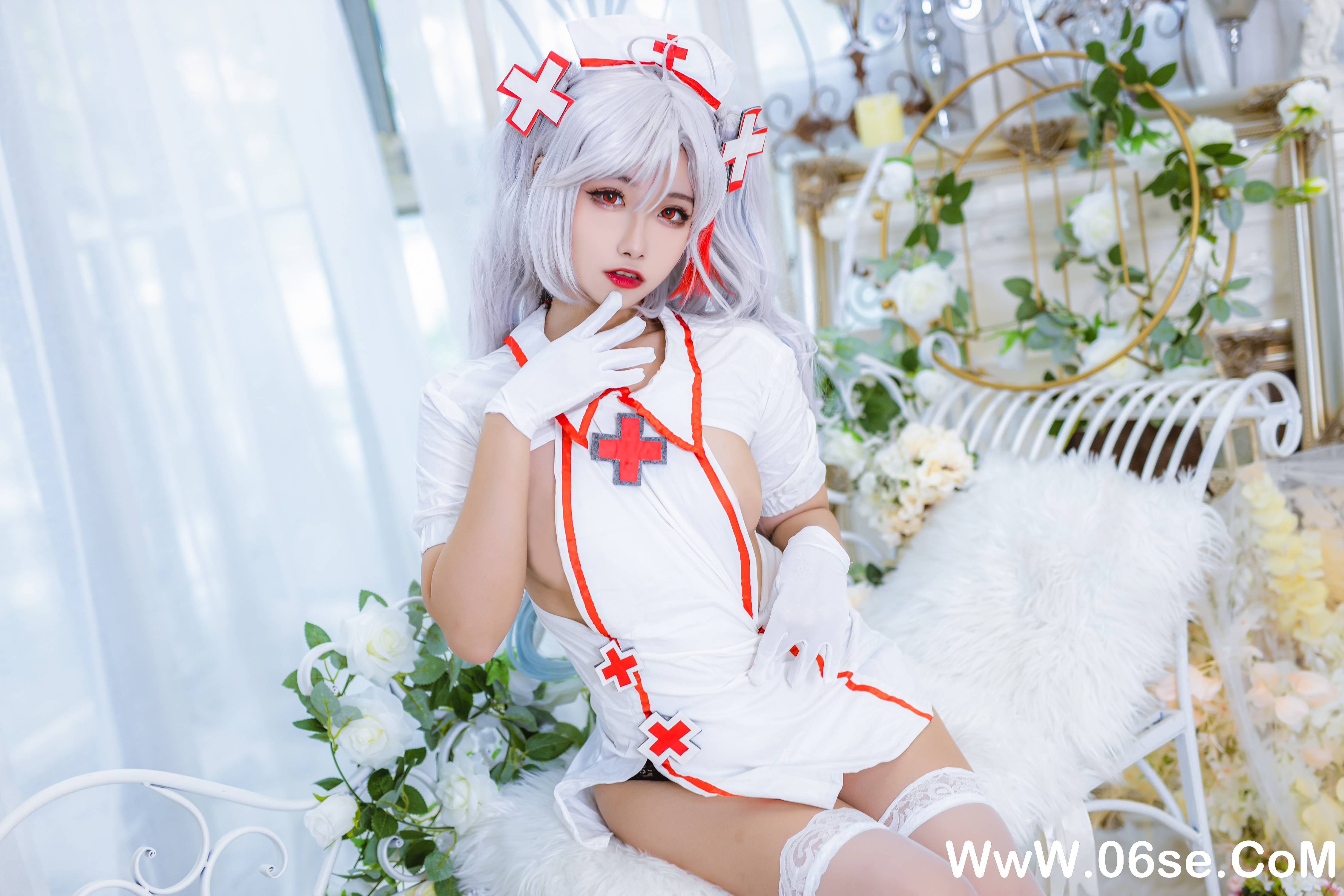 图片[18]-Momoko葵葵 NO.033 — 欧根之护士[21P128M]-六色网
