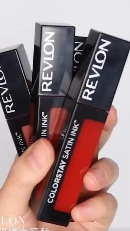 revlon黑管口红
