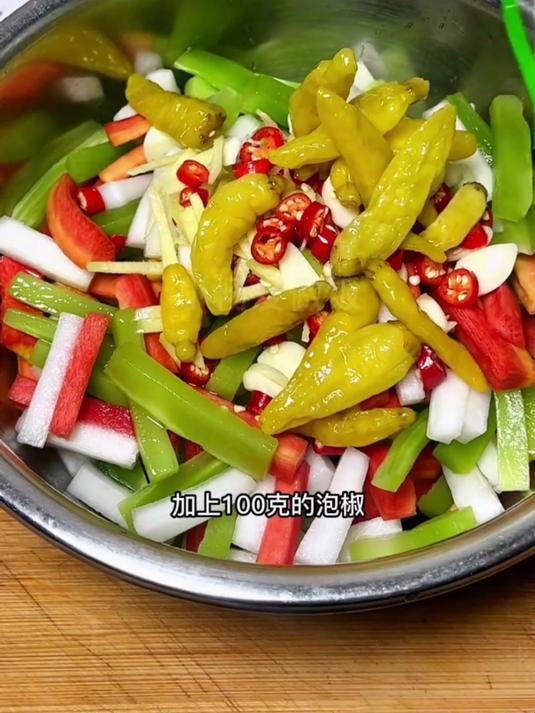 爽口的泡菜,做法还特别简单