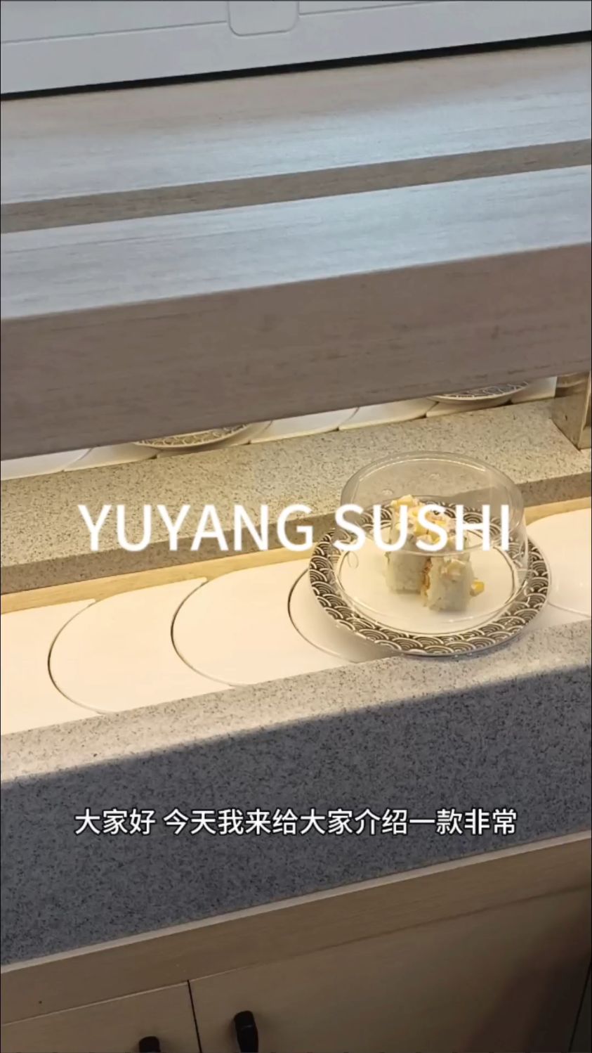 自动送餐车回转寿司拉带