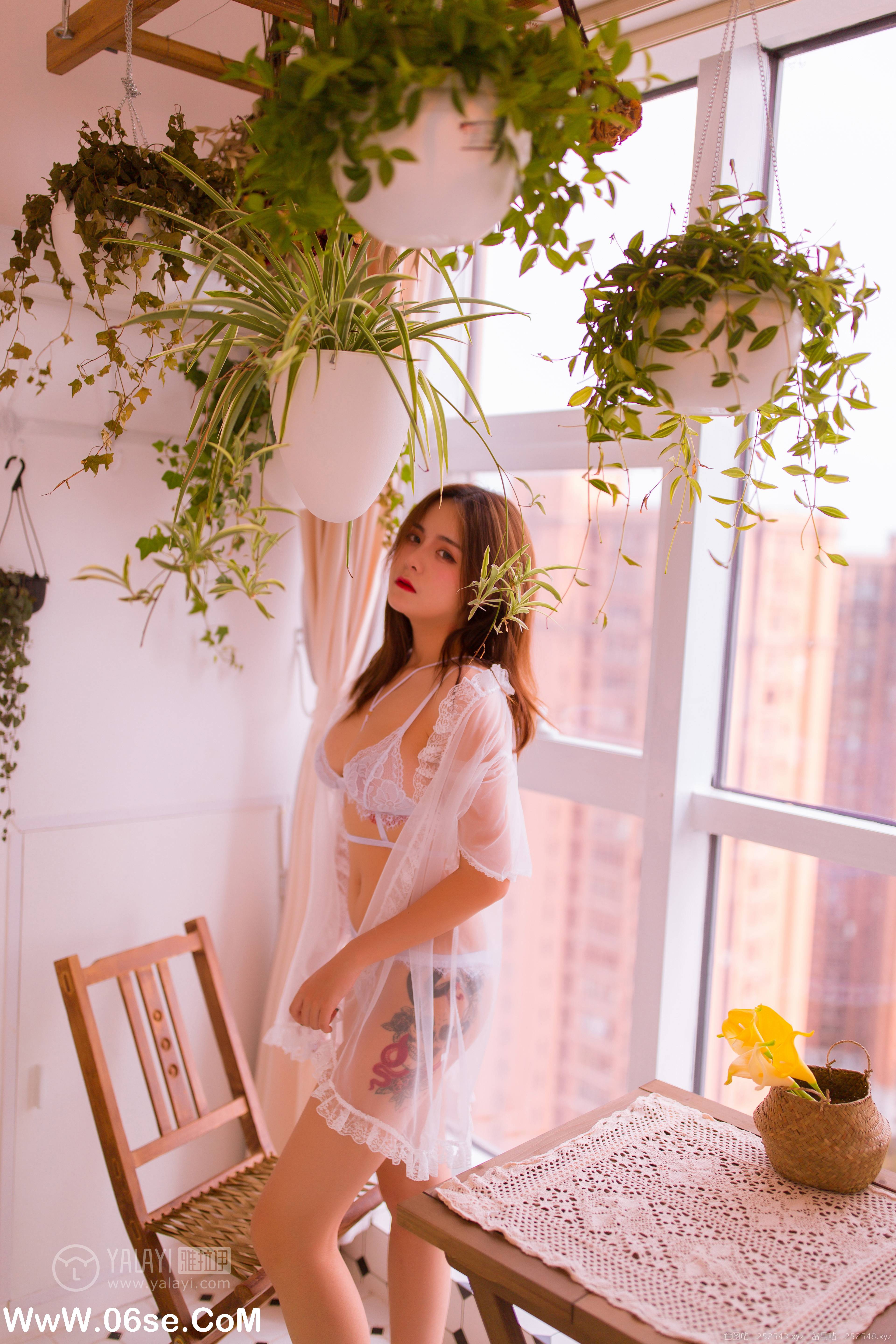 图片[7]-[YALAYI雅拉伊] NO.094 花房姑娘 热莎莎-六色网