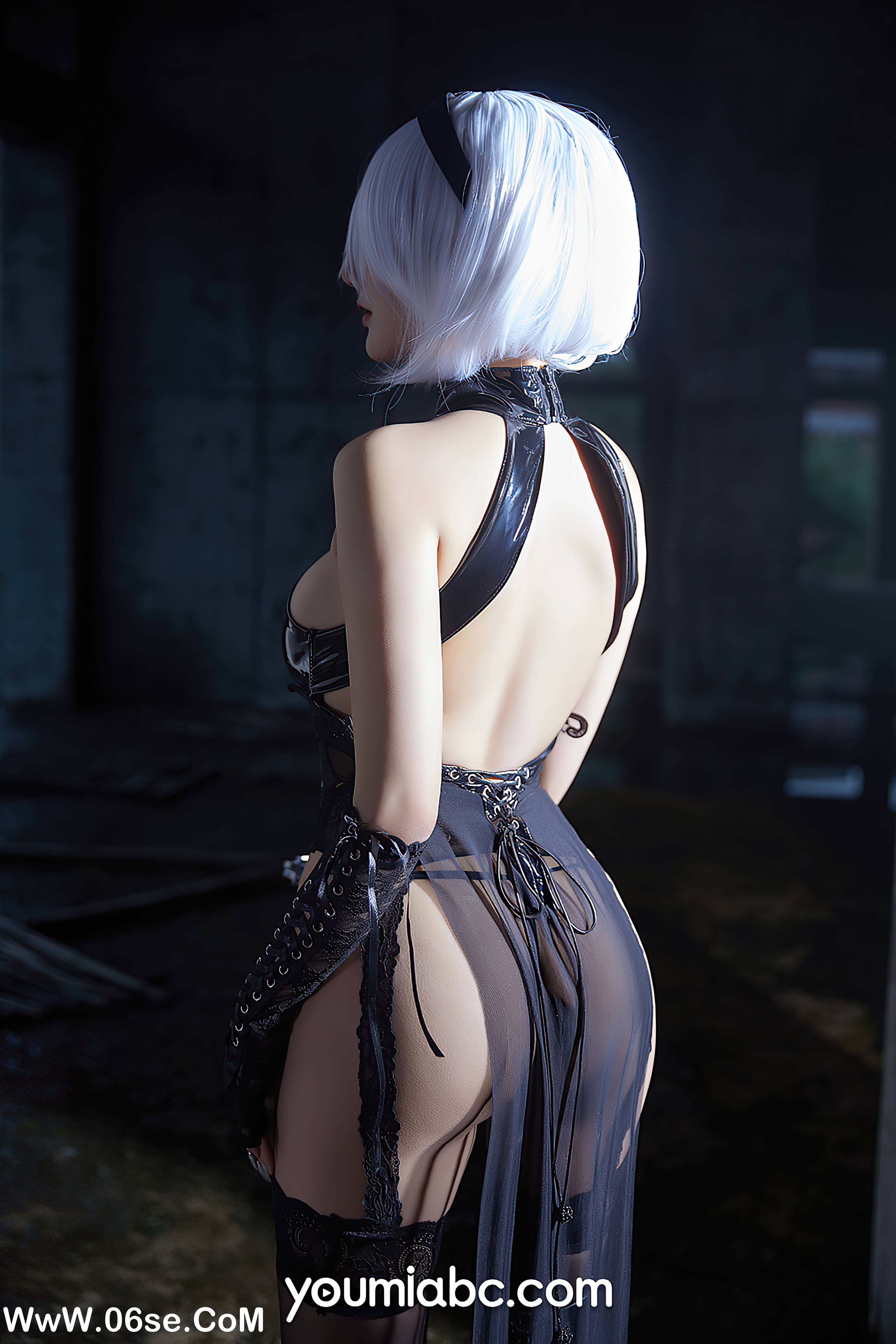 图片[19]-[YouMi尤蜜] 2021.10.26 机械姬2B 何嘉颖[37+1P701M]-六色网