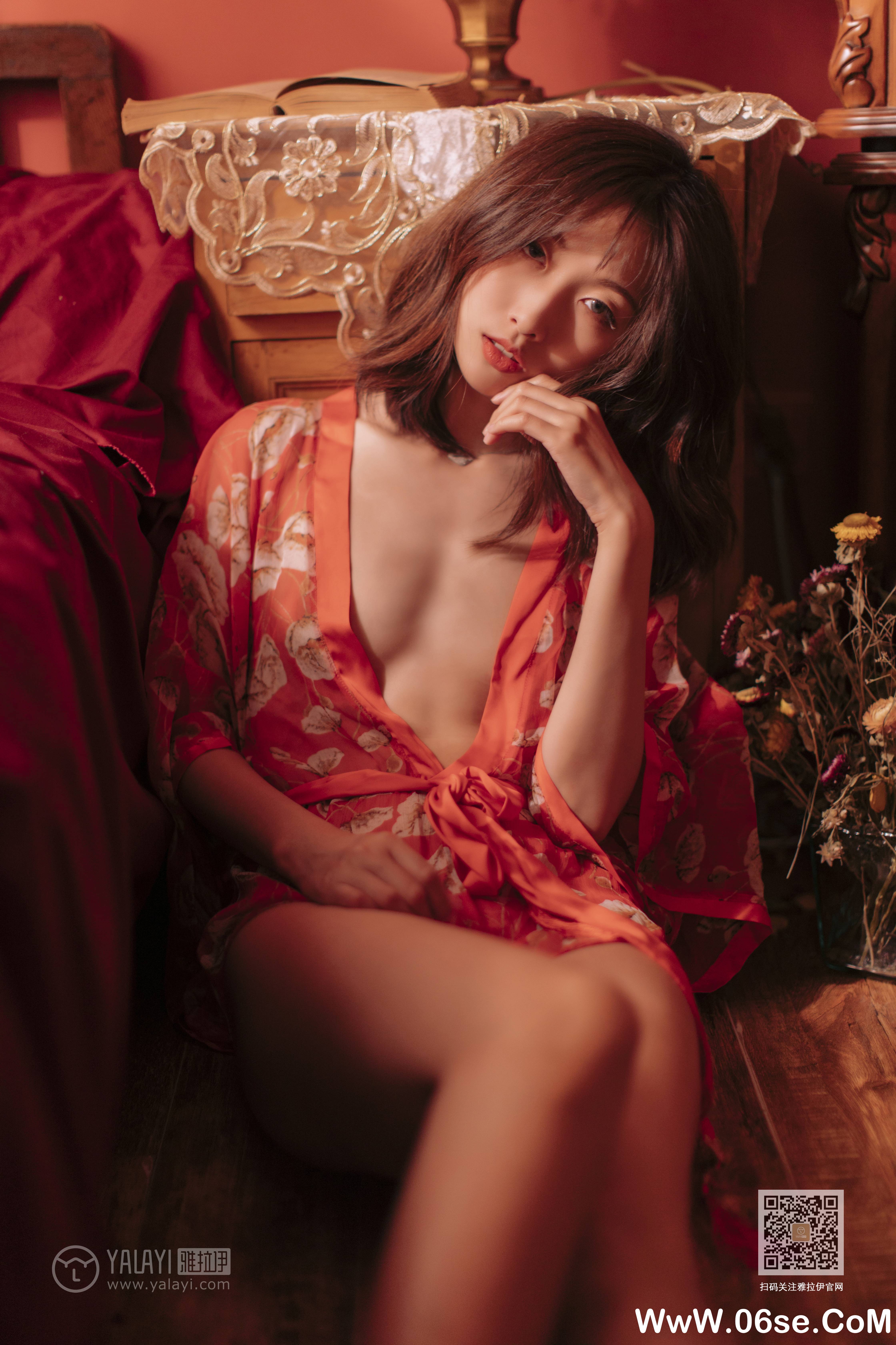 图片[47]-[YALAYI雅拉伊] 2019.11.14 NO.460 佳佳《红妆》[51P+1P929M]-六色网