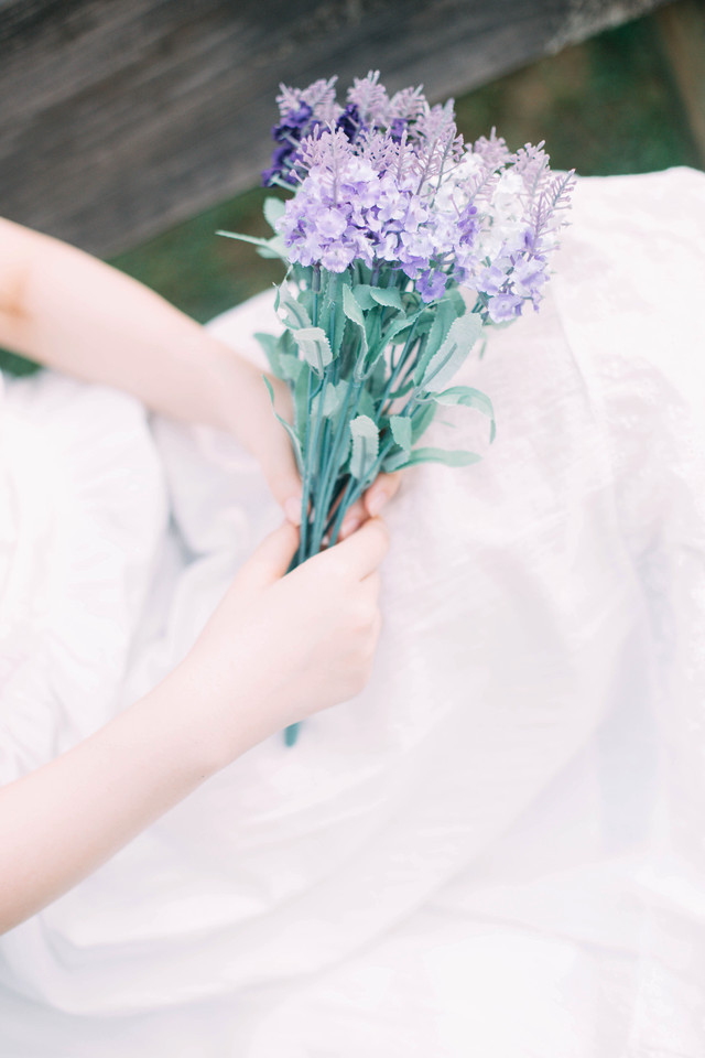 图片[2]-奶牛花与少女-六色网