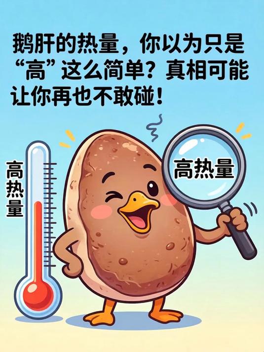 鹅肝的热量，你以为只是“高”这么简单？真相可能让你再也不敢碰！(1)
