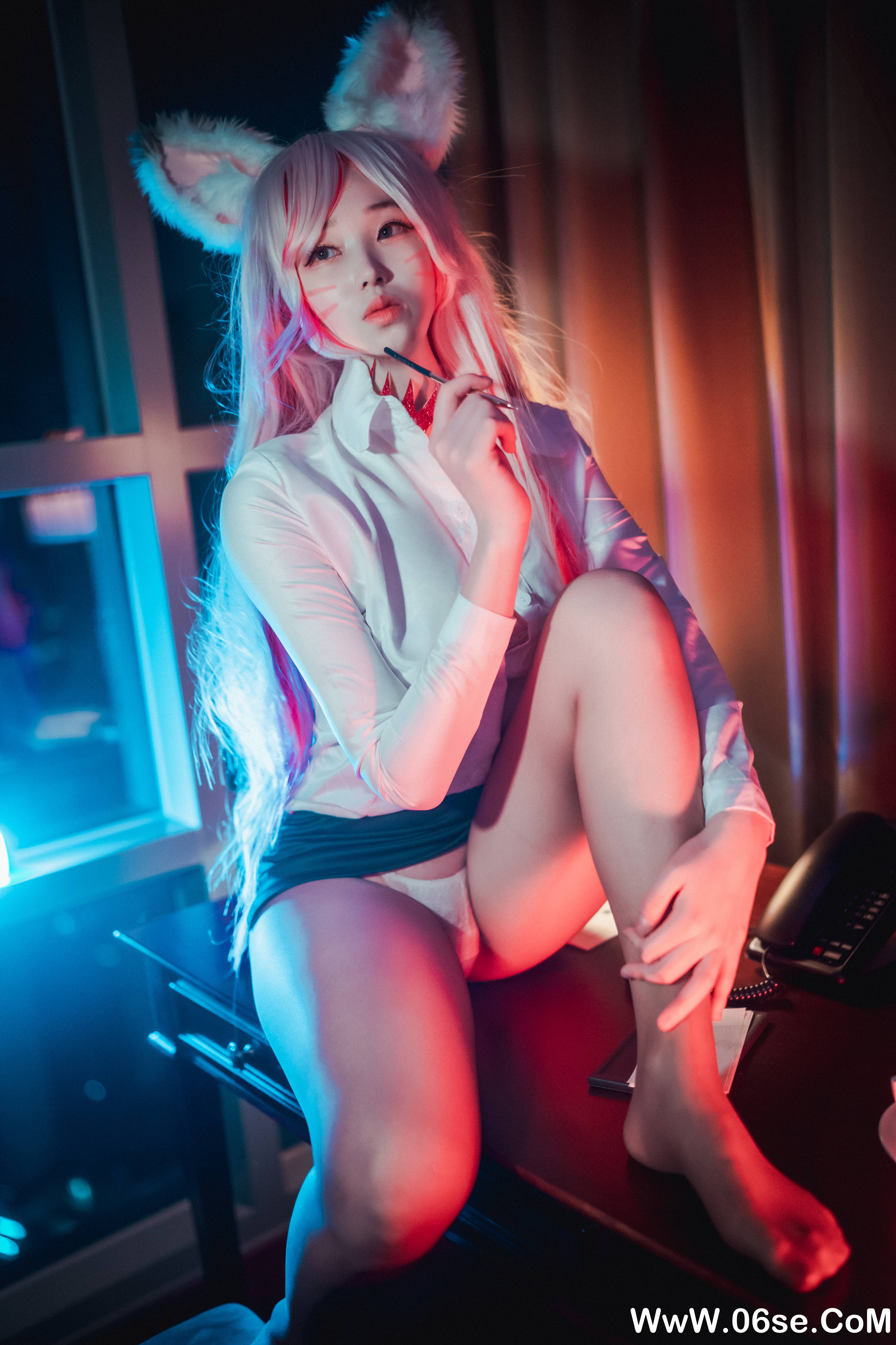 图片[12]-DJAWA – NO.023 Kumiho in the Office [58P728M]-六色网