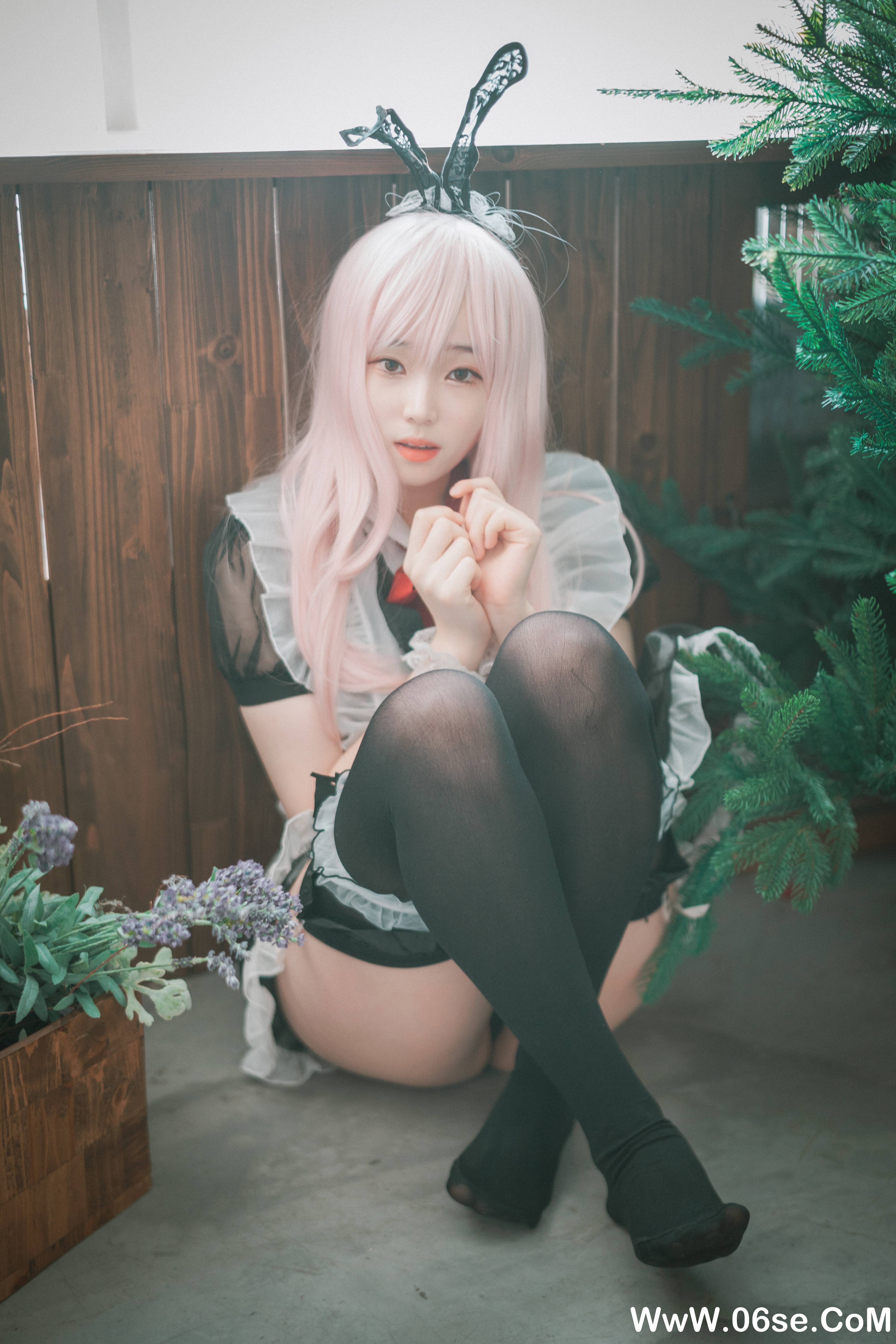 图片[38]-DJAWA — NO.122 Sheer Bunny Maid [51P450M]-六色网
