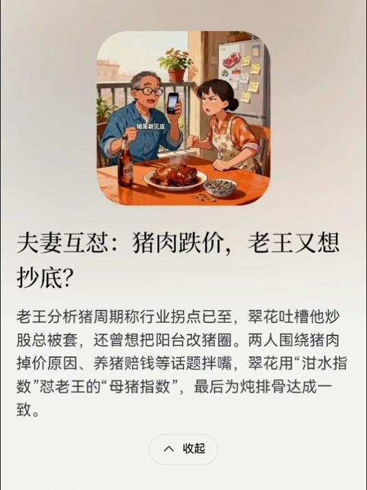 夫妻互怼猪肉跌价,老王又想抄底#猪肉##猪价##猪肉价格##猪肉涨价##今日全国生猪价格#