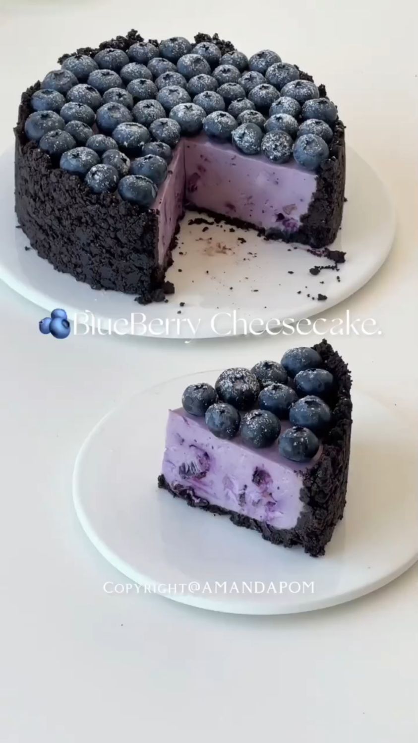 蓝莓奶酪蛋糕