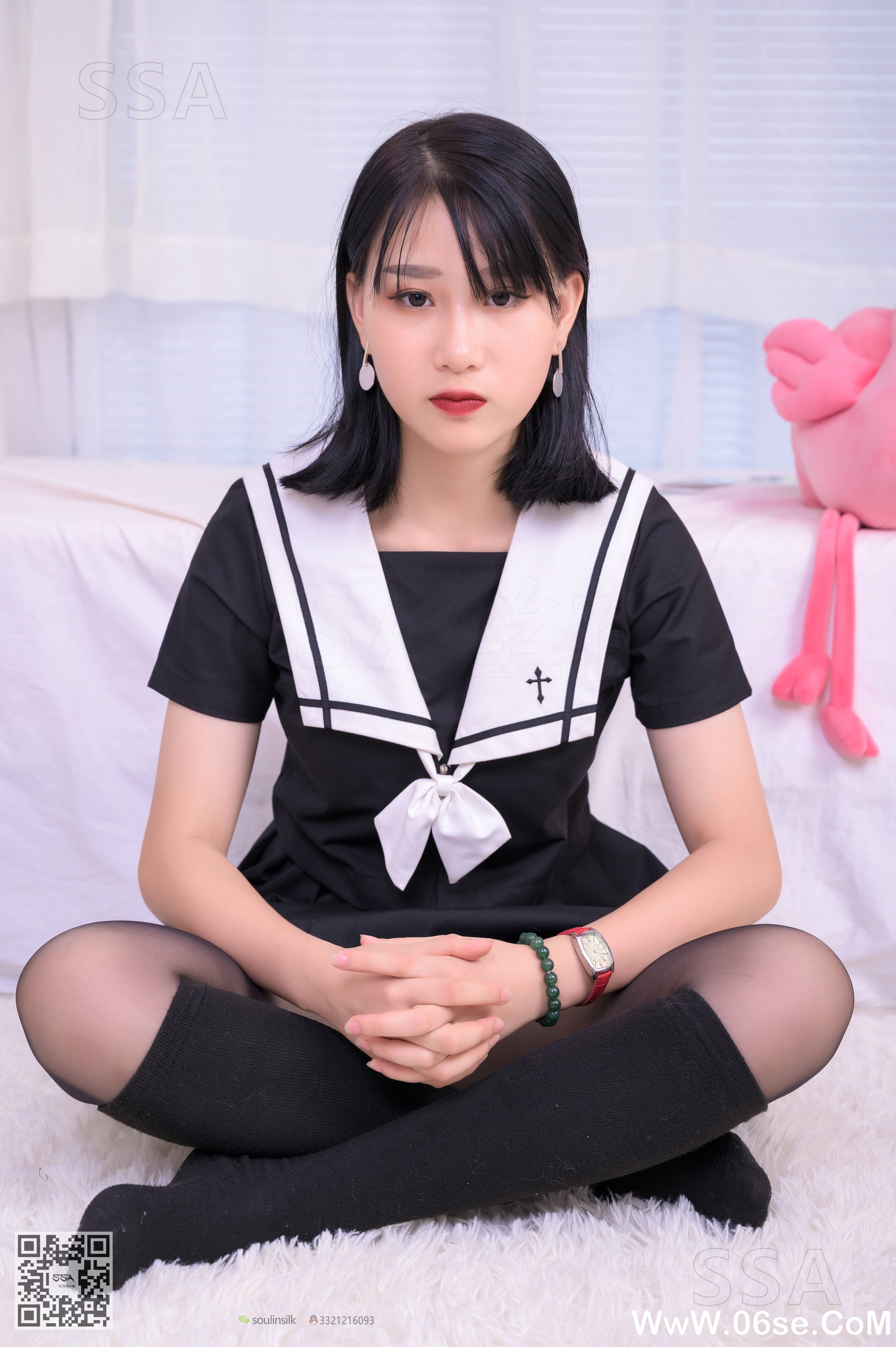 [SSA丝社] NO.176 CC JK制服穿搭示范[125P1.29G]-六色网