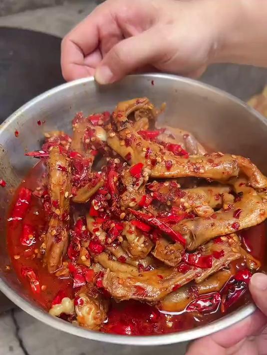可以没来过江西但这道麻辣鸭三件真的不容错过好吃到舔盘子的程度#江西小炒#江西菜#下饭菜#低