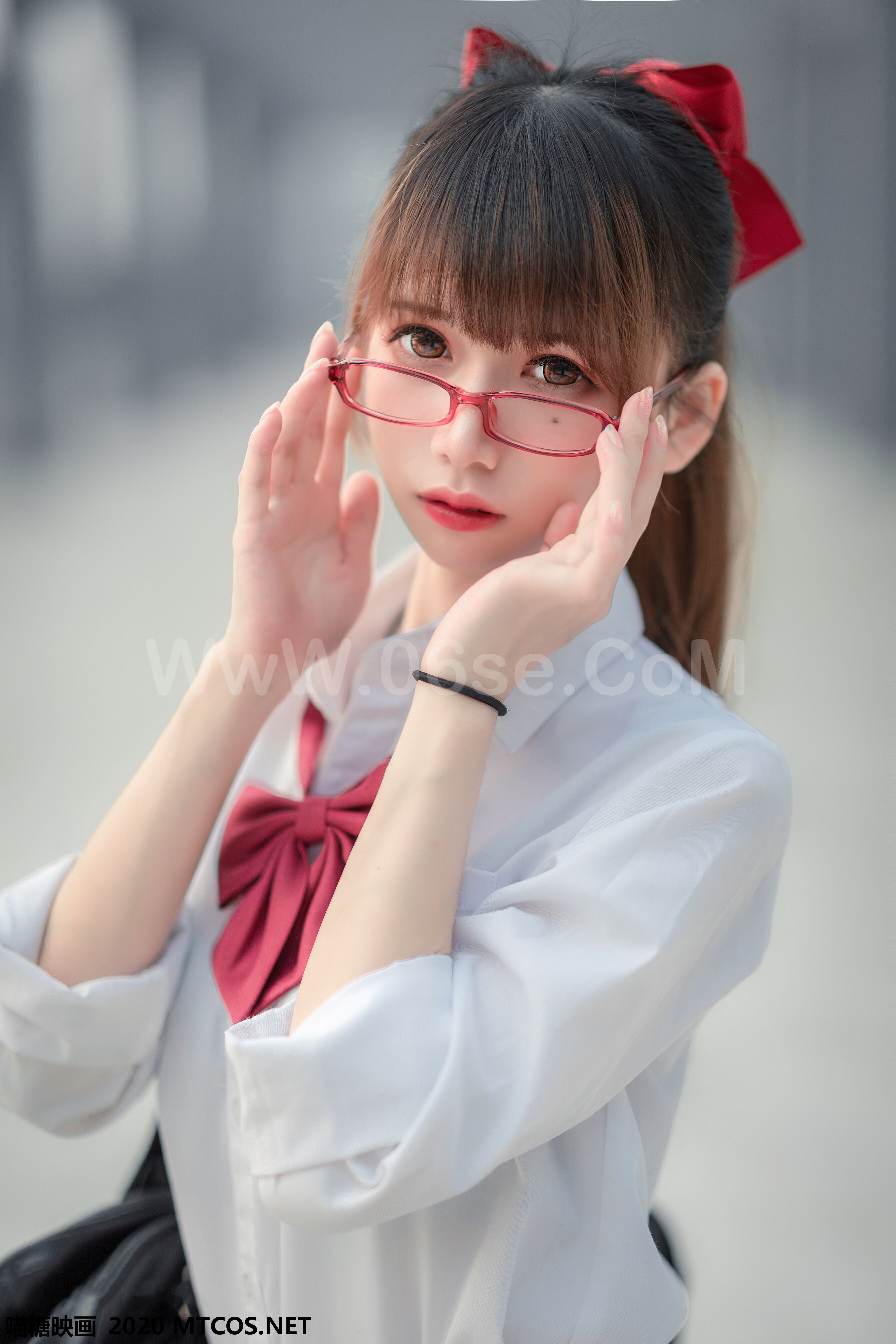 图片[39]-[MTCos] 喵糖映画 Vol.098 渡边爻爻爻子 JK制服少女-六色网