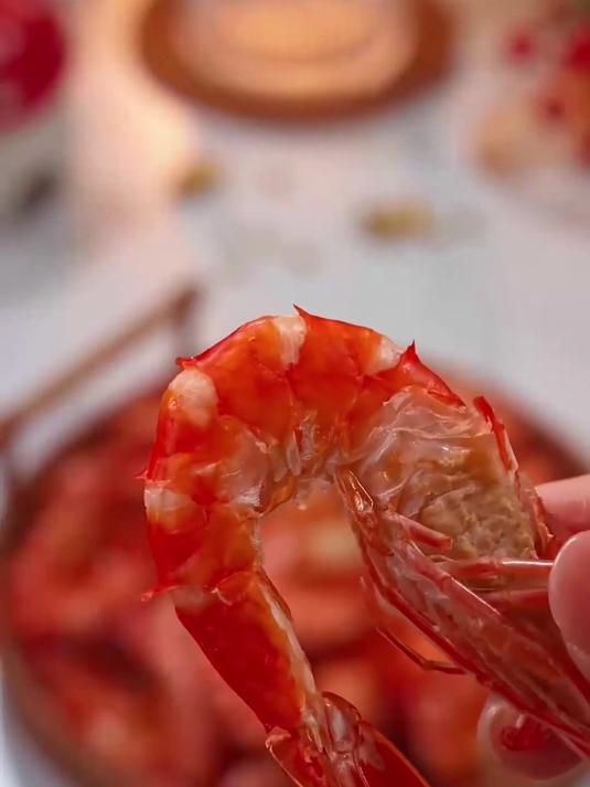 烤虾干，当作辅食，给孩子补充营养