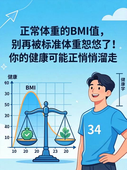 正常体重的bmi值，别再被标准体重忽悠了！你的健康可能正悄悄溜走