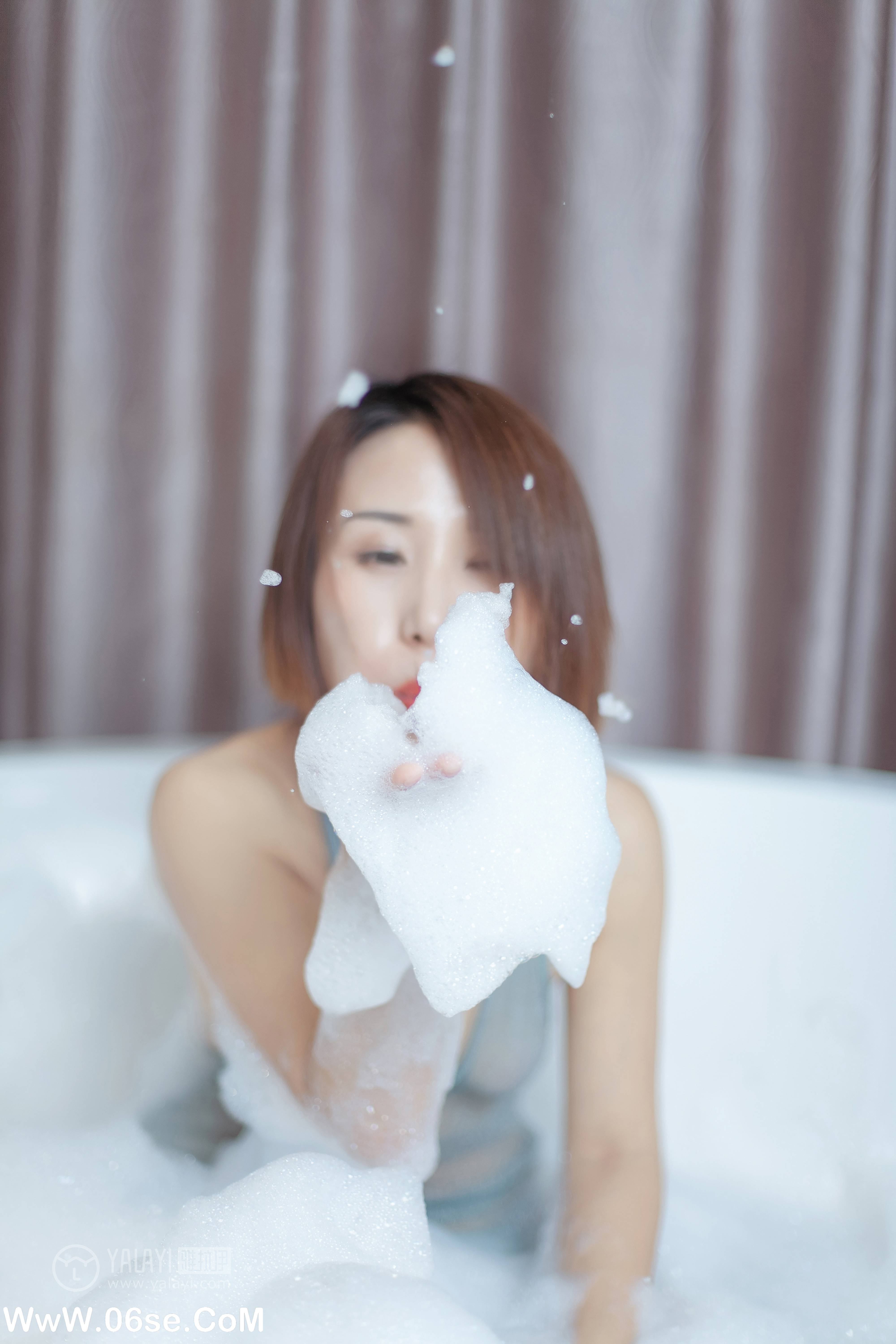 图片[22]-[YALAYI雅拉伊] NO.144 浴湿不挂 嫣然-六色网
