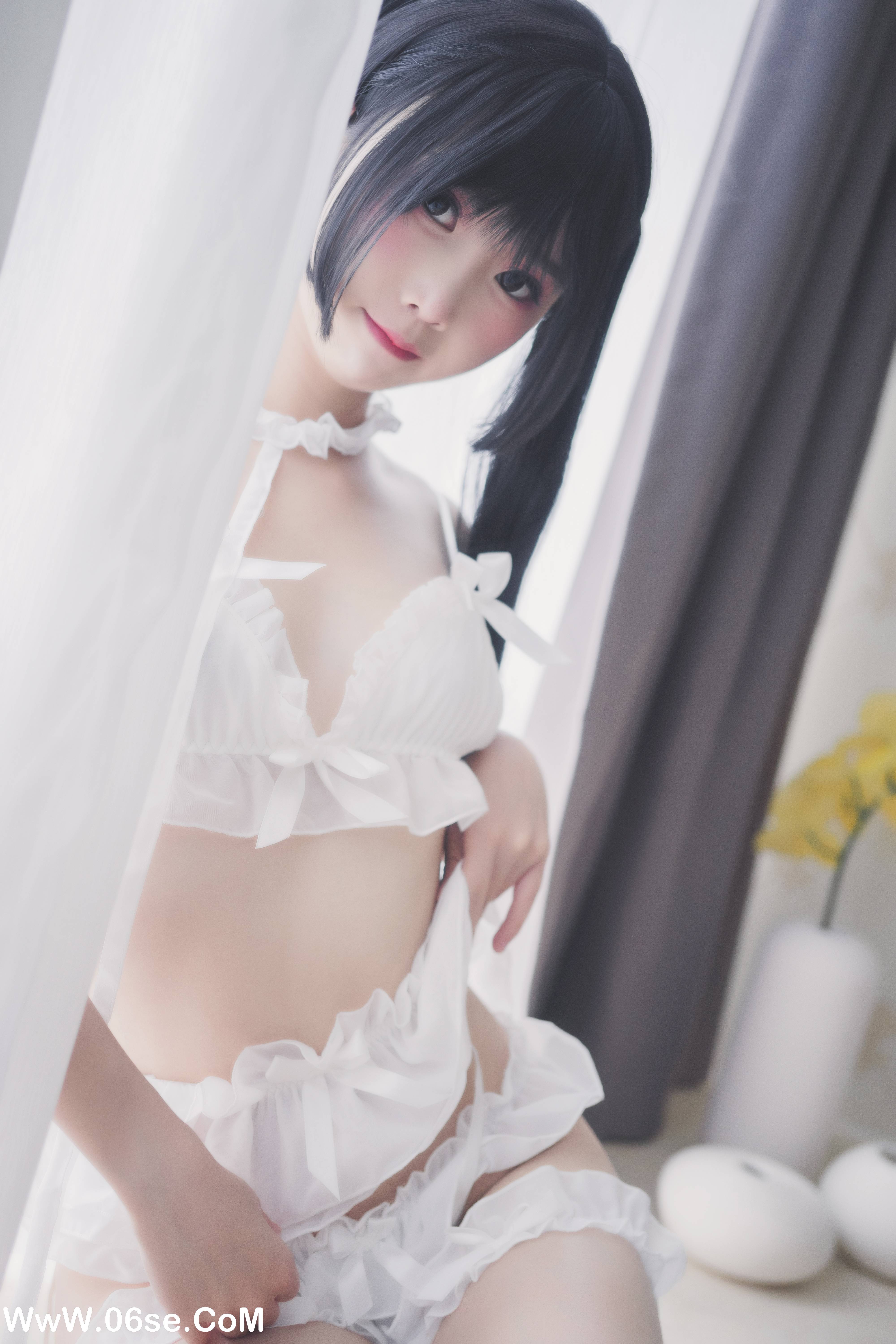 图片[8]-Coser面饼仙儿 NO.016 – 脑内少女 白内衣[17P171M]-六色网
