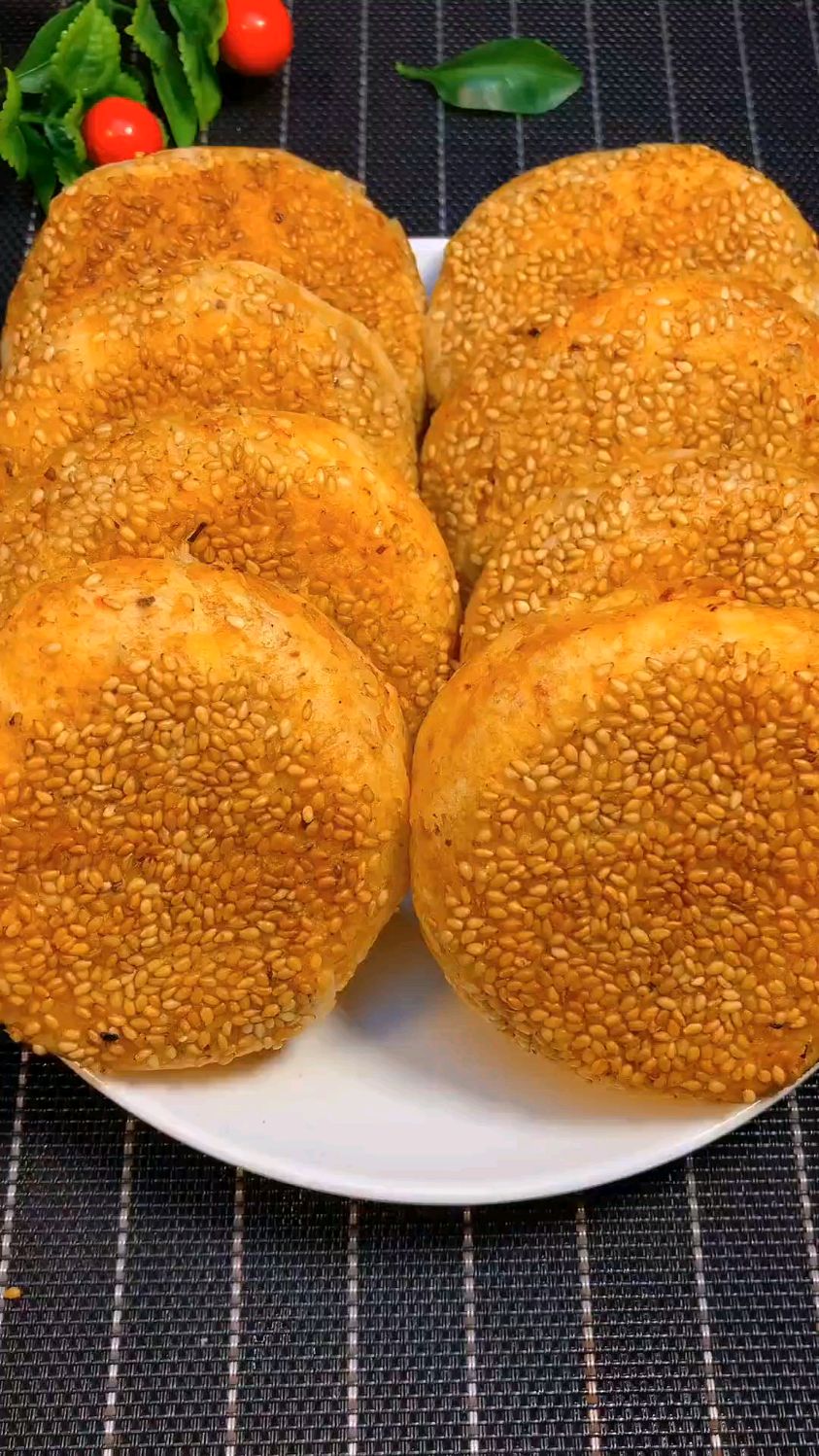 这个烧烤味的烧饼,家里有孩子的,一定要试试