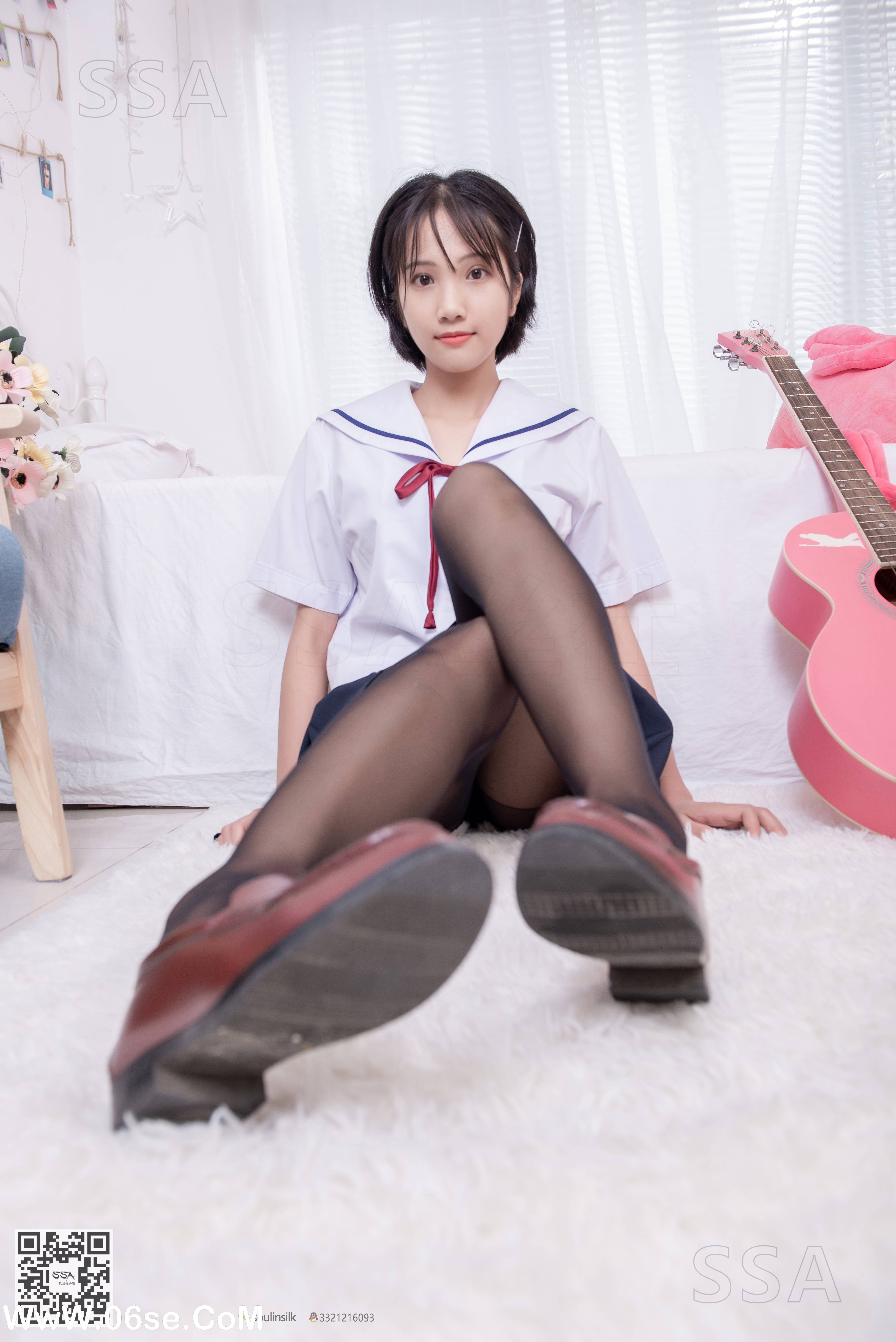 图片[42]-[SSA丝社] NO.169 小佩 JK制服黑丝[148P1.68G]-六色网