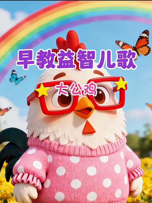 早教益智儿歌:《大公鸡》