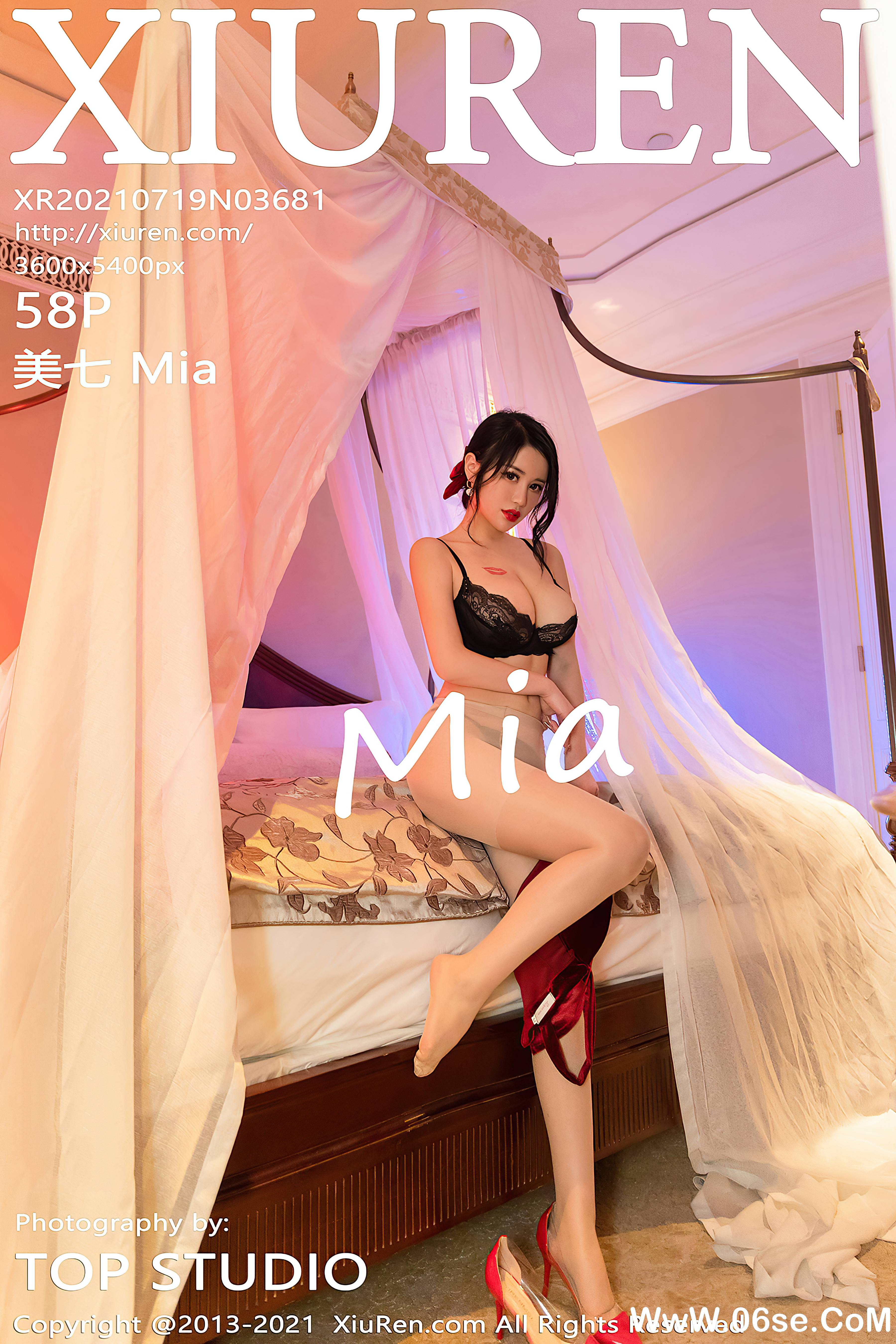 [XIUREN秀人网] 2021.07.19 NO.3681 美七Mia[58+1P535M]-六色网