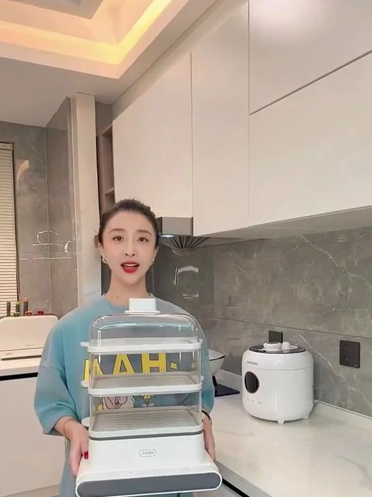 担心爸妈在家蒸菜,蒸面食时会烧干锅,把家里的蒸锅换成电蒸锅吧