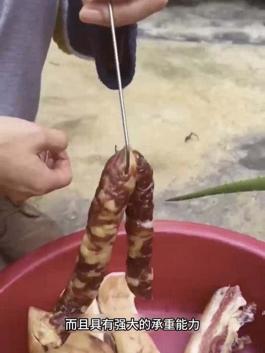 家里要做腊肉香肠的,就用这个不锈钢双头挂钩,承重力强挂取方便