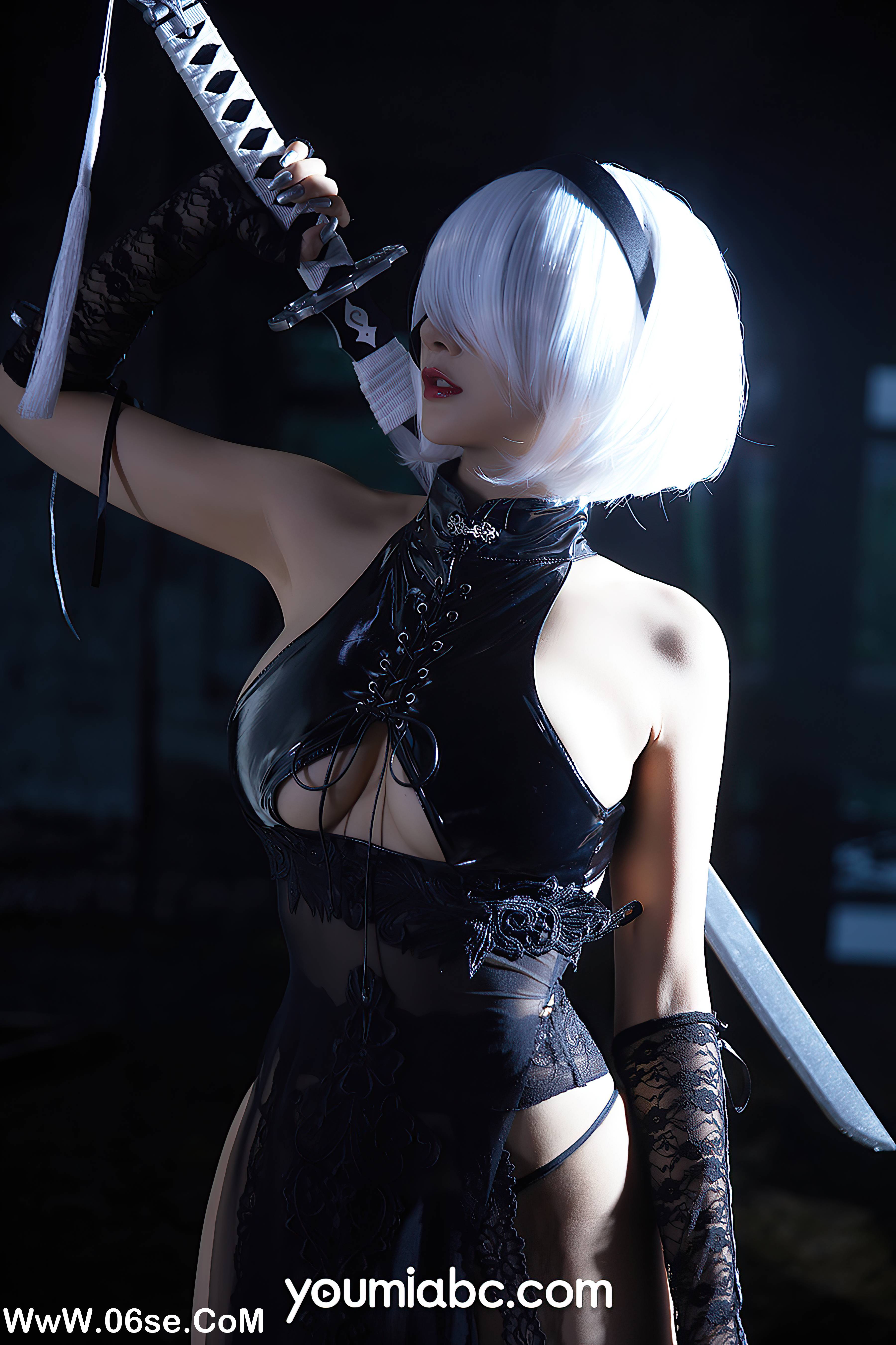 图片[26]-[YouMi尤蜜] 2021.10.26 机械姬2B 何嘉颖[37+1P701M]-六色网