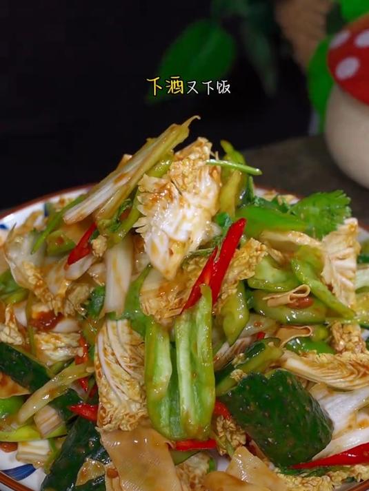 酸辣下饭的手撕大拌菜