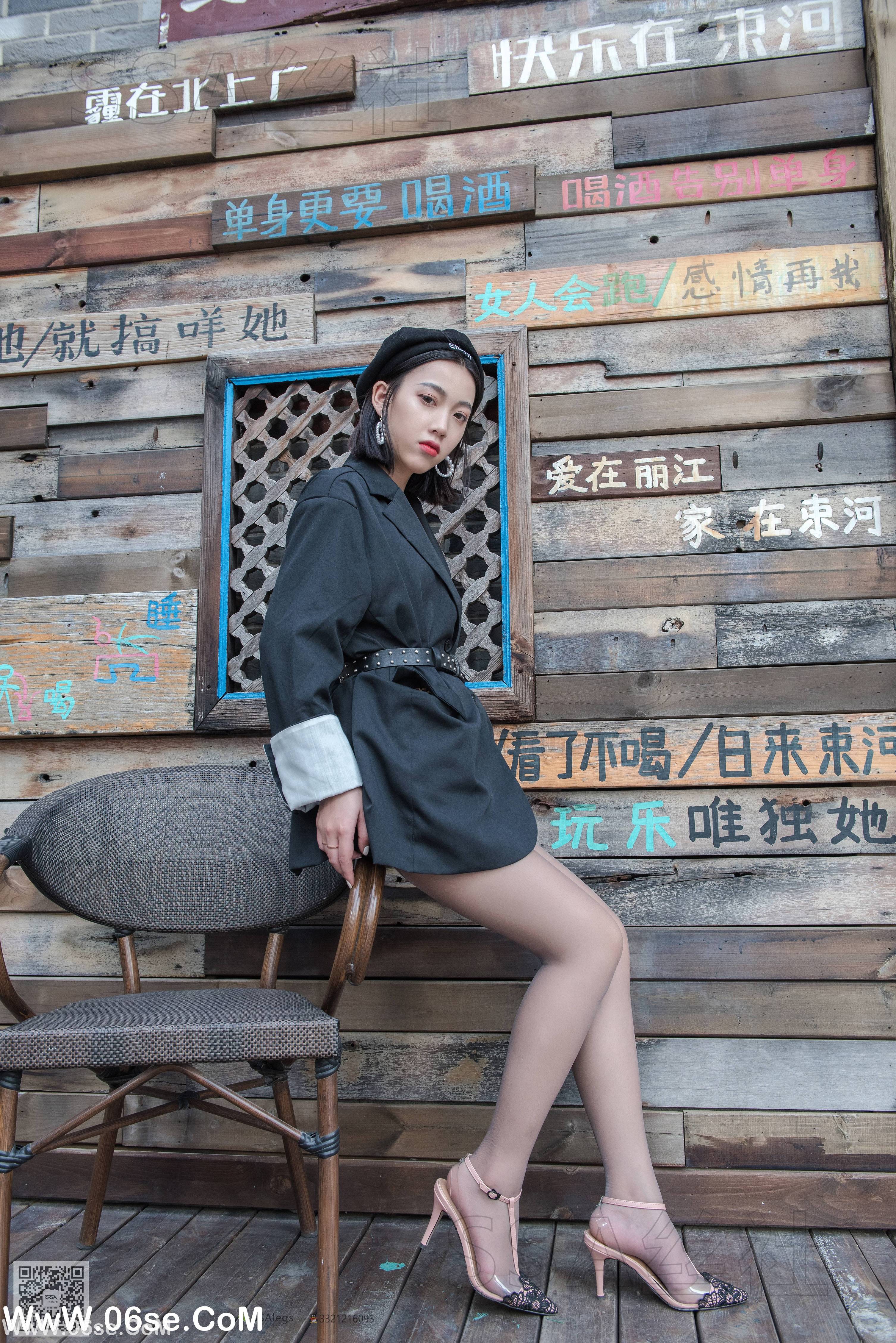图片[115]-[SSA丝社] NO.056 大大 穿灰丝的一天[120P2.03G]-六色网
