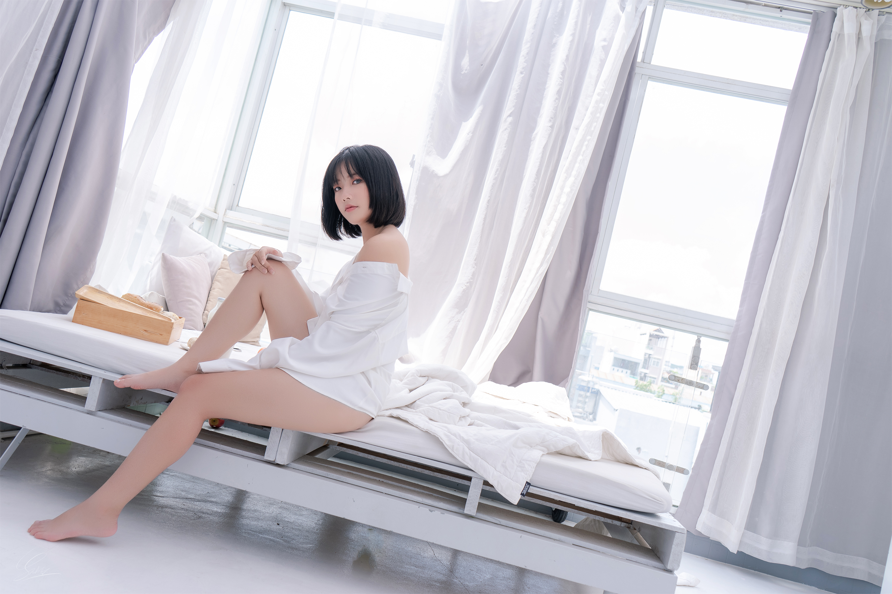 图片[19]-Messie Huang写真 NO.004 — Boyfriend’s shirt[26P60M]-六色网