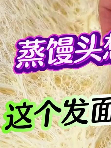 蒸馒头想要发面好这个发面口诀要记牢