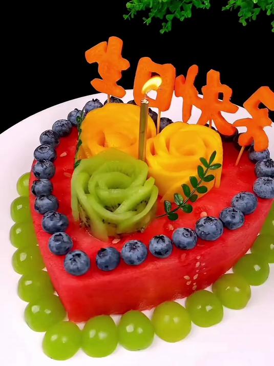 不锈钢爱心慕斯圈蛋糕模具!生日快乐烘焙模具水果压花模