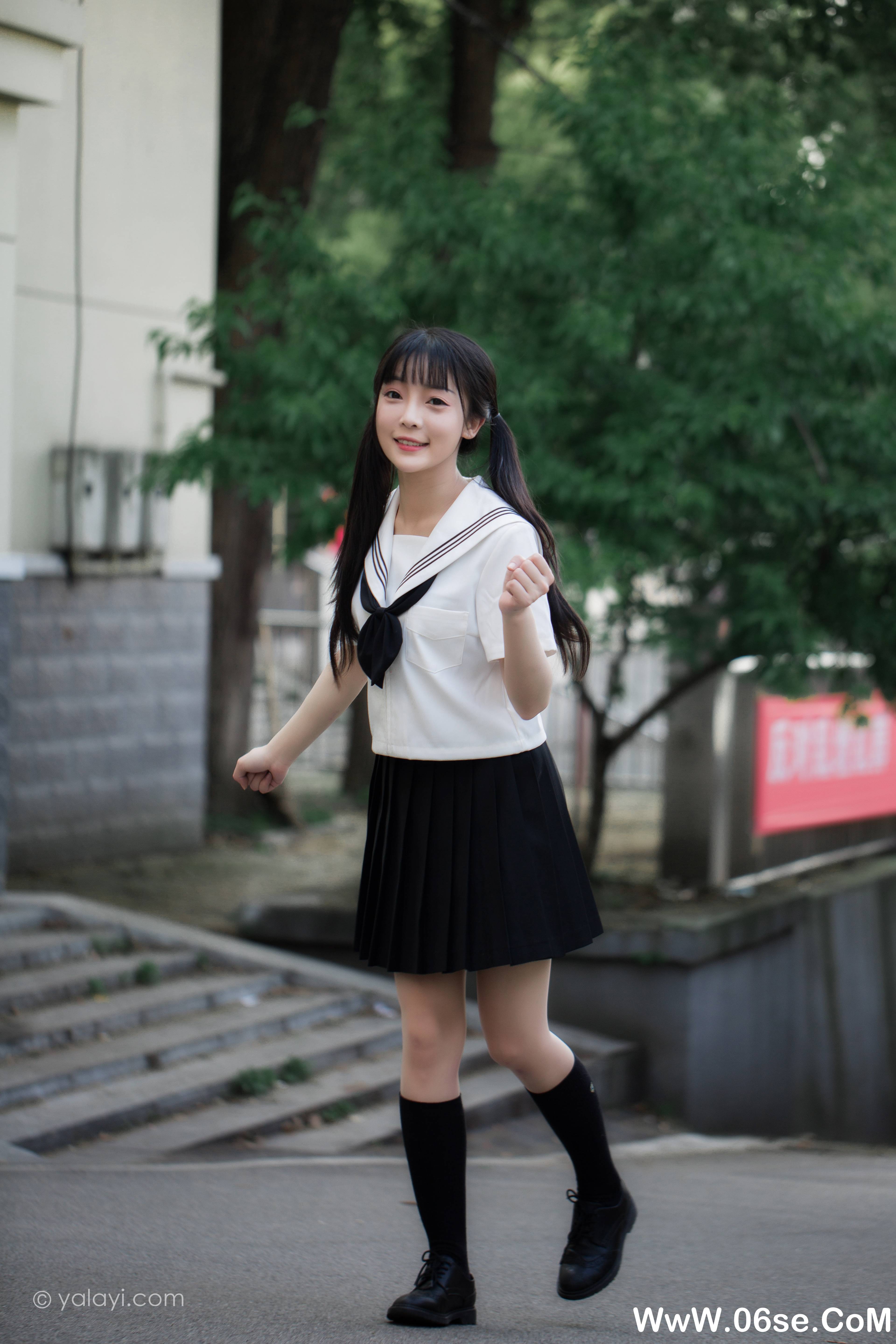 图片[38]-[YALAYI雅拉伊] 2020.07.20 NO.671 妙妙《放学一起走》[41P+1P360M]-六色网