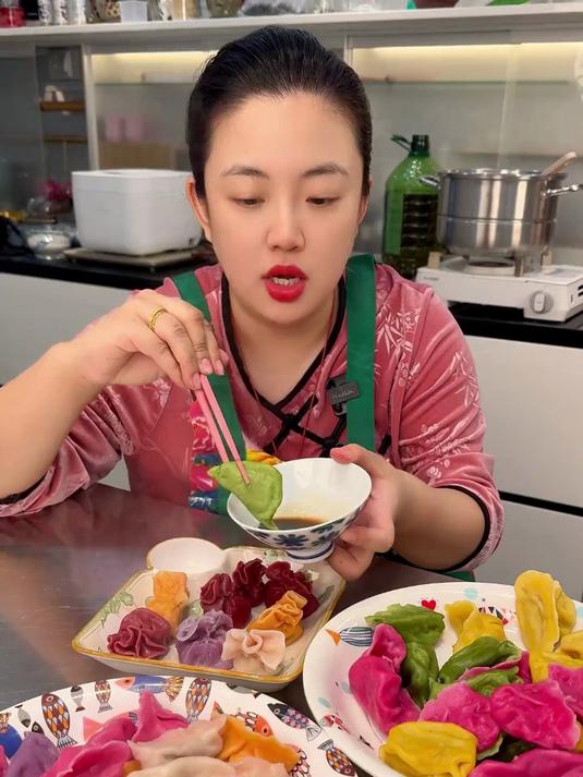 多彩饺子粉,色彩诱人,让餐桌更添活力!