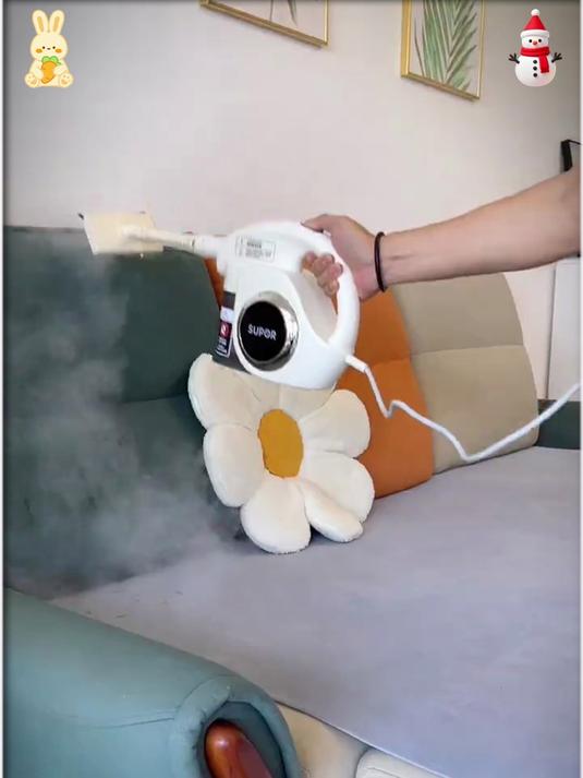 清洁必备蒸汽清洗机！高压去污，家用清洁超省心！