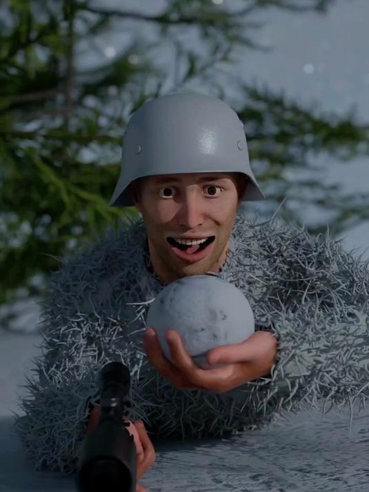 甚至从步枪上取下了瞄准镜