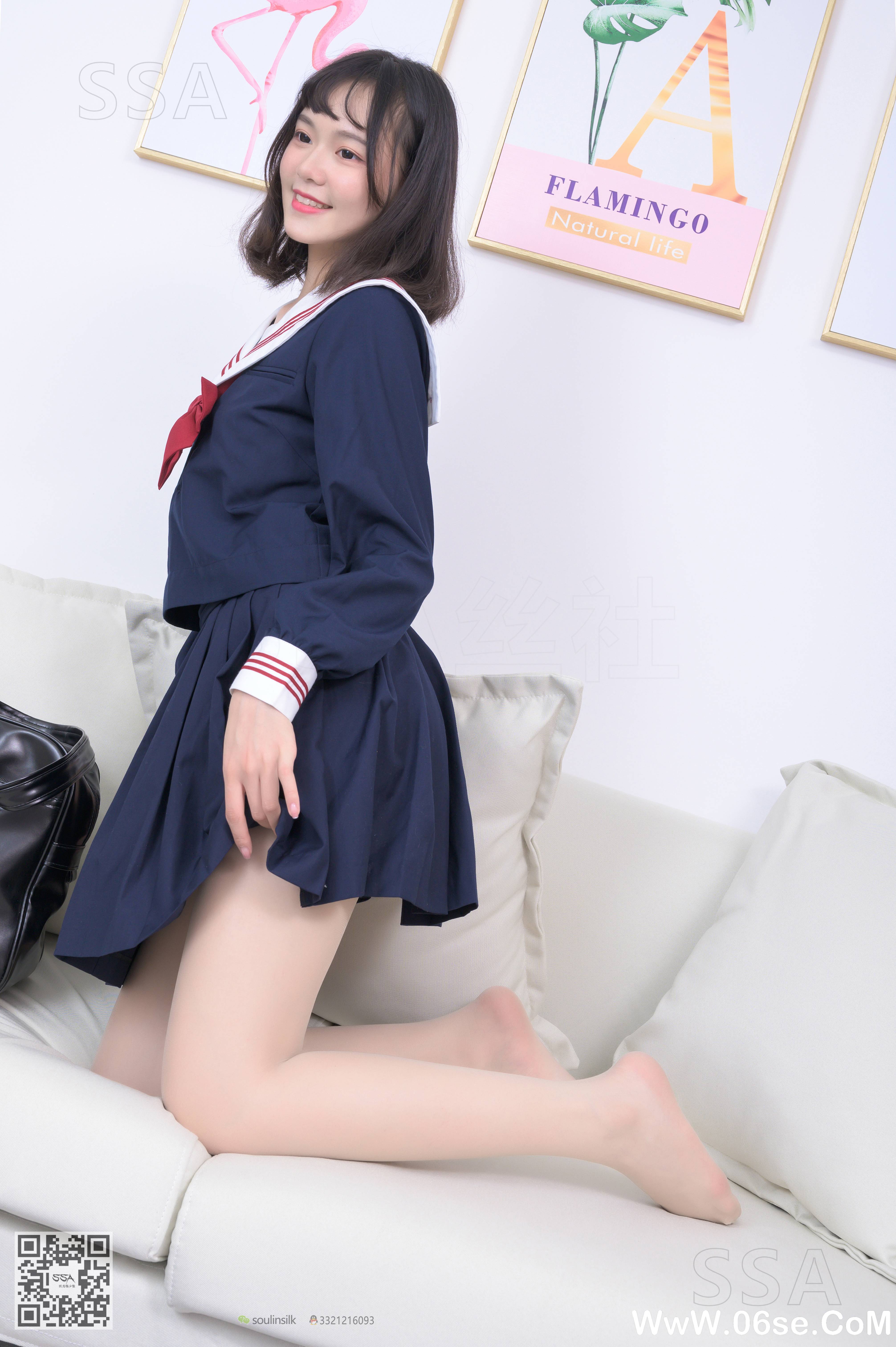 图片[15]-[SSA丝社] NO.214 阳阳-阳光少女jk制服（下）[125P1.70G]-六色网