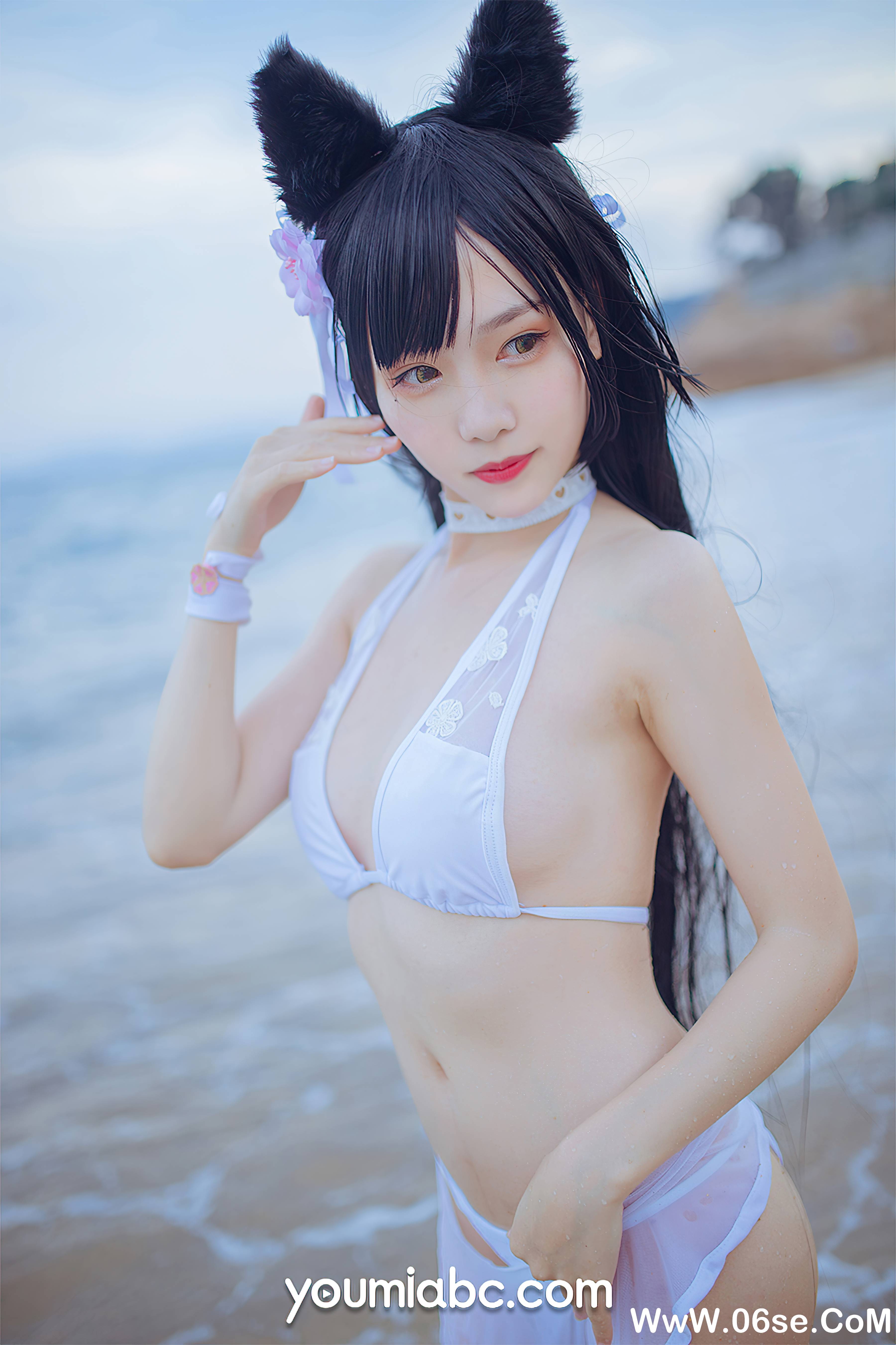 图片[35]-[YouMi尤蜜] 2021.04.01 泳装·碧蓝航线 抖娘利世[39+1P722M]-六色网