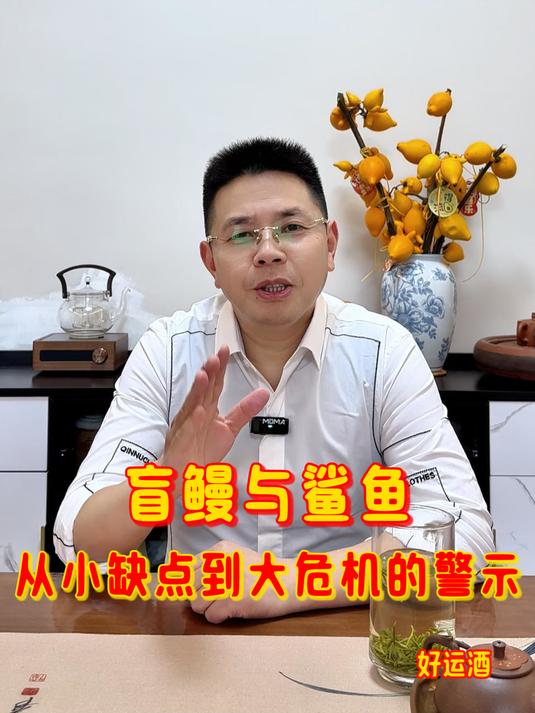 盲鳗与鲨鱼:从小缺点到大危机的警示