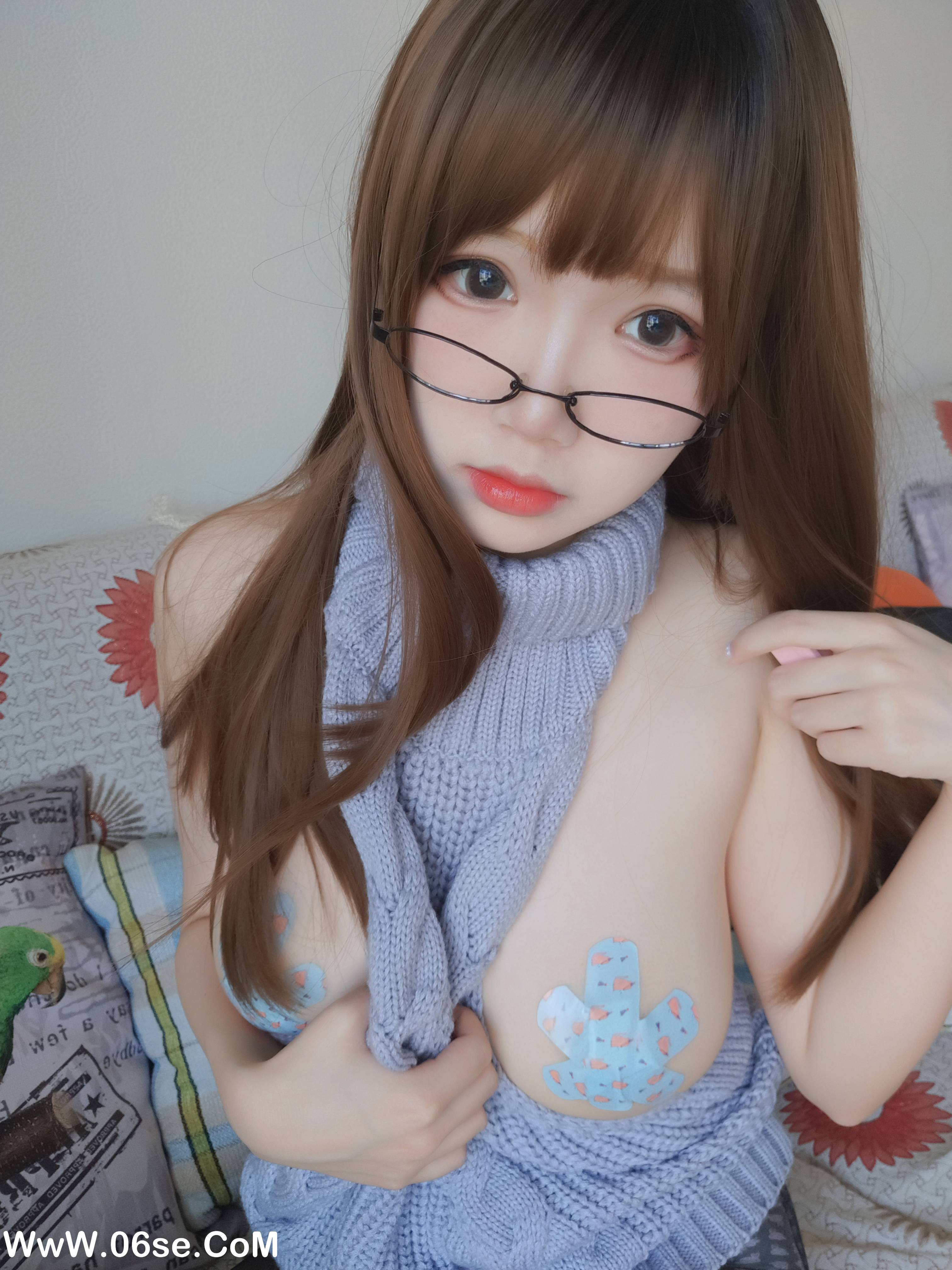 图片[5]-雪晴 – NO.027 黑丝漏背毛衣[156P+38V2.23G]-六色网