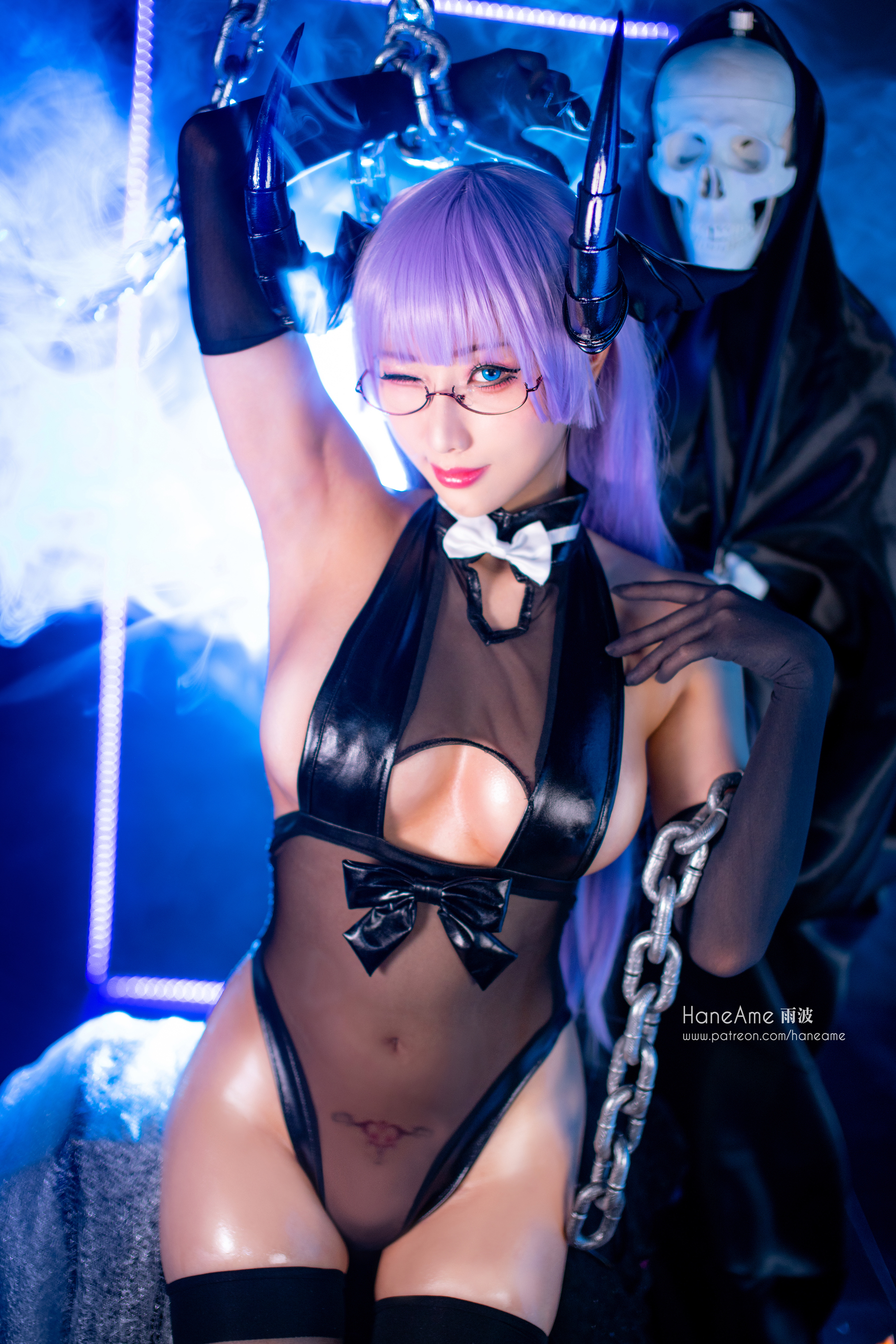 图片[4]-Hane Ame 雨波写真 NO.024 – 格奈森脑万圣节[12P36M]-六色网
